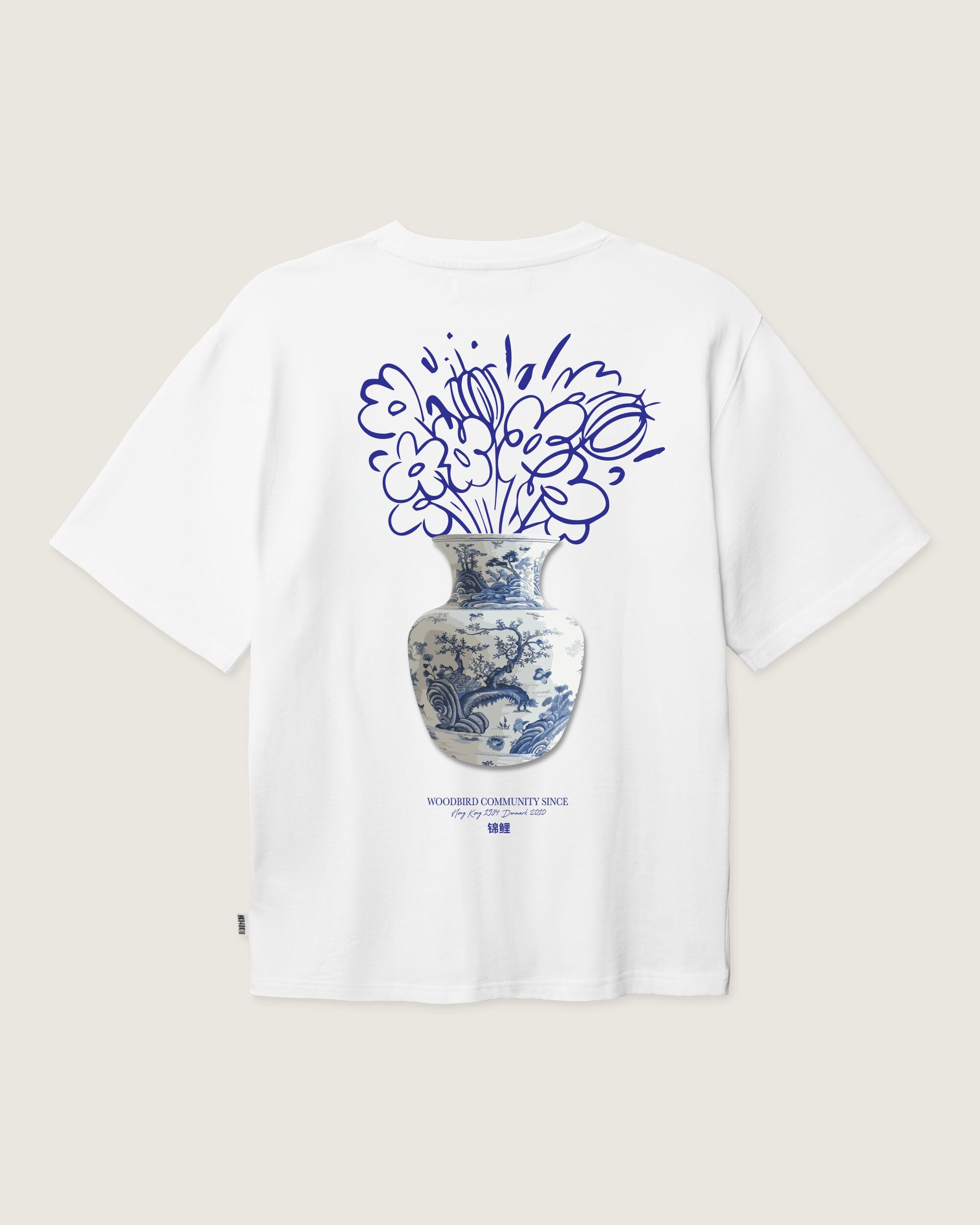 Woodbird WBBeam Ming Tee T-Shirts White