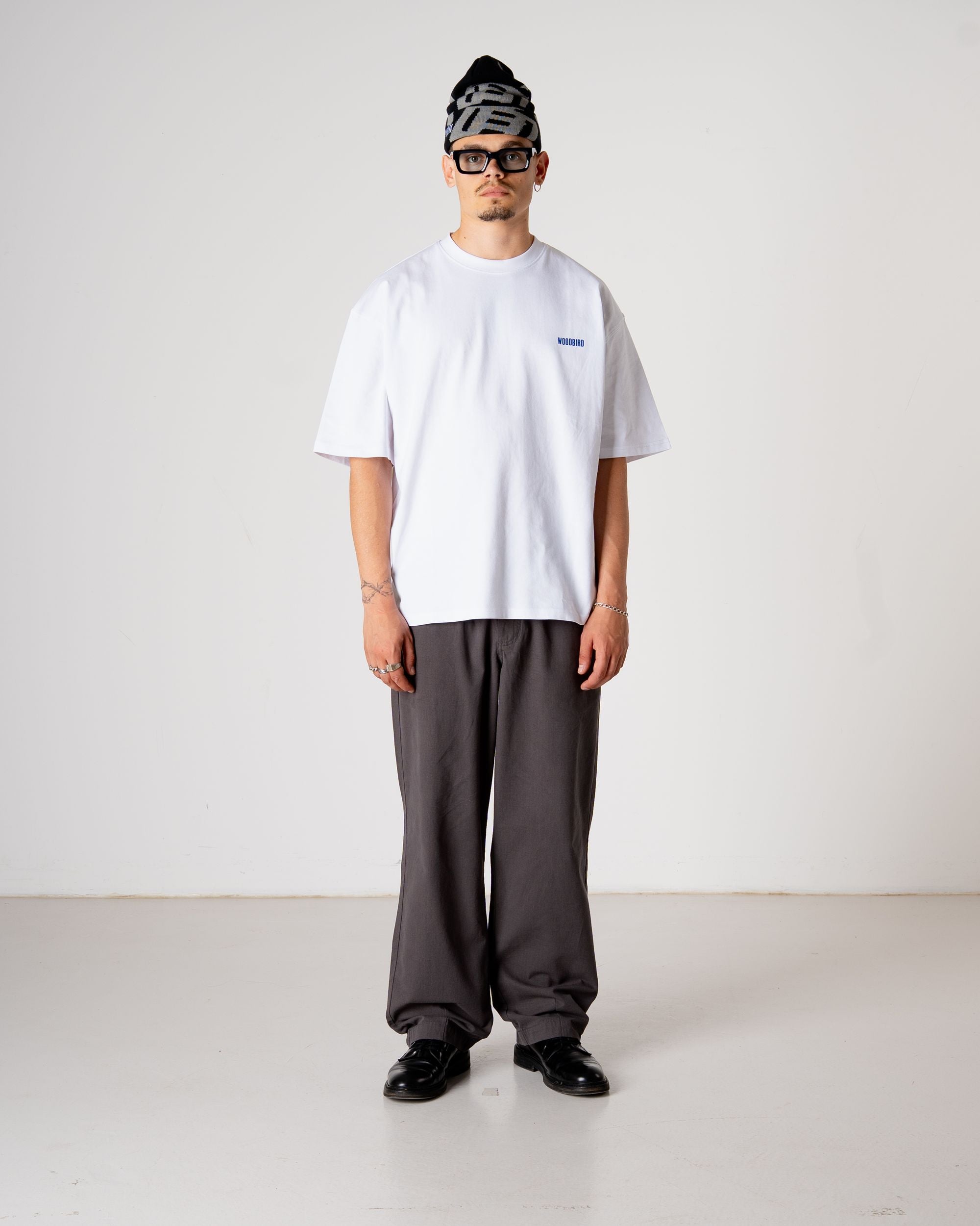 Woodbird WBBeam Ming Tee T-Shirts White