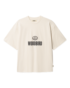 Woodbird WBBeam Nine Tee T-Shirts Off White