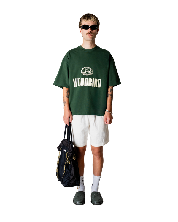 Woodbird WBBeam Nine Tee T-Shirts Pine Green