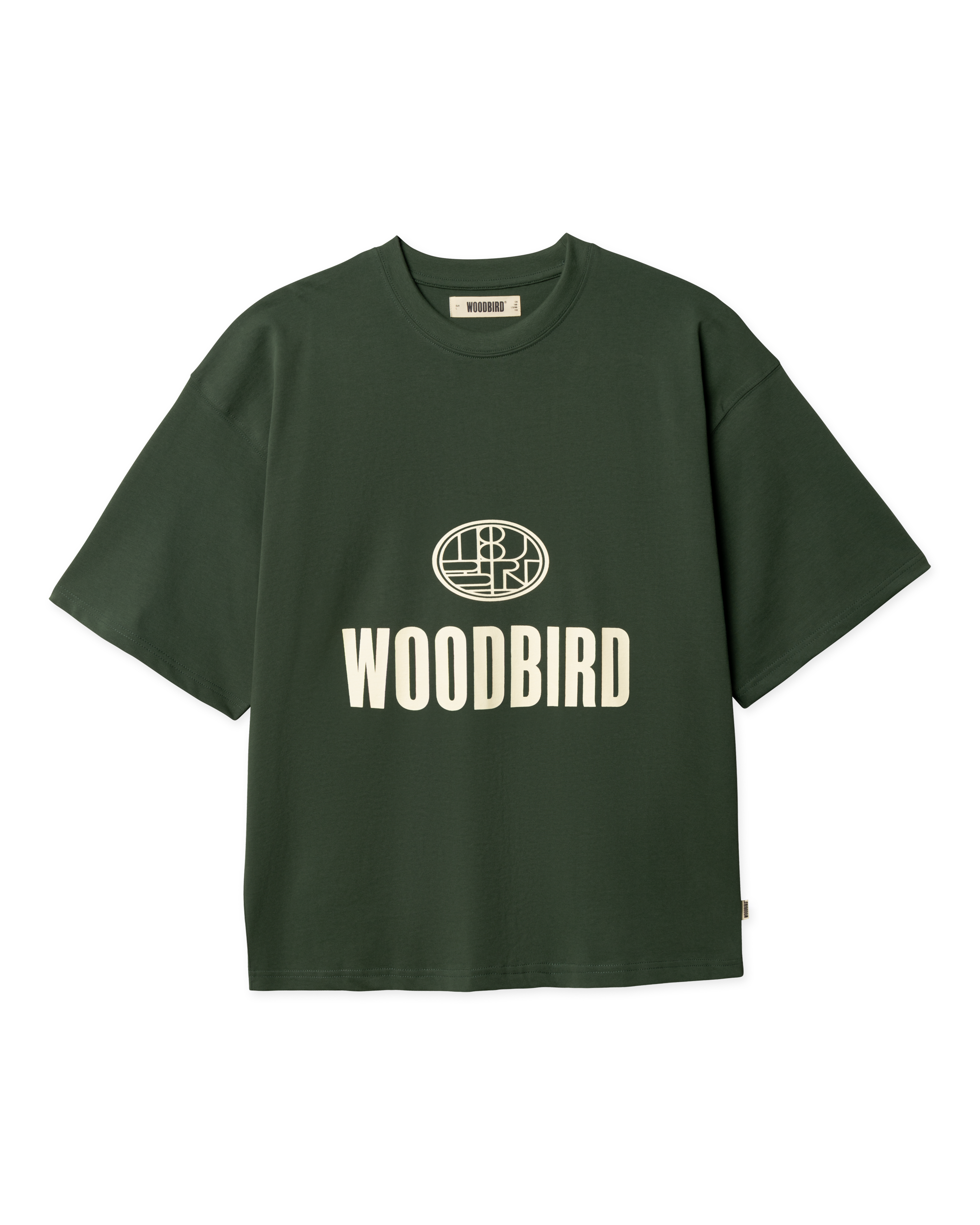 Woodbird WBBeam Nine Tee T-Shirts Pine Green