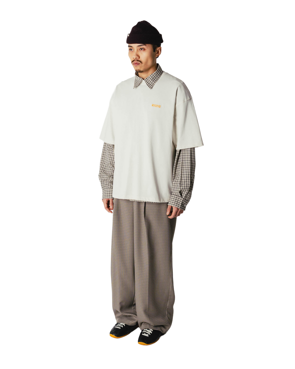 Woodbird WBBeam Retro Tee T-Shirts Off White