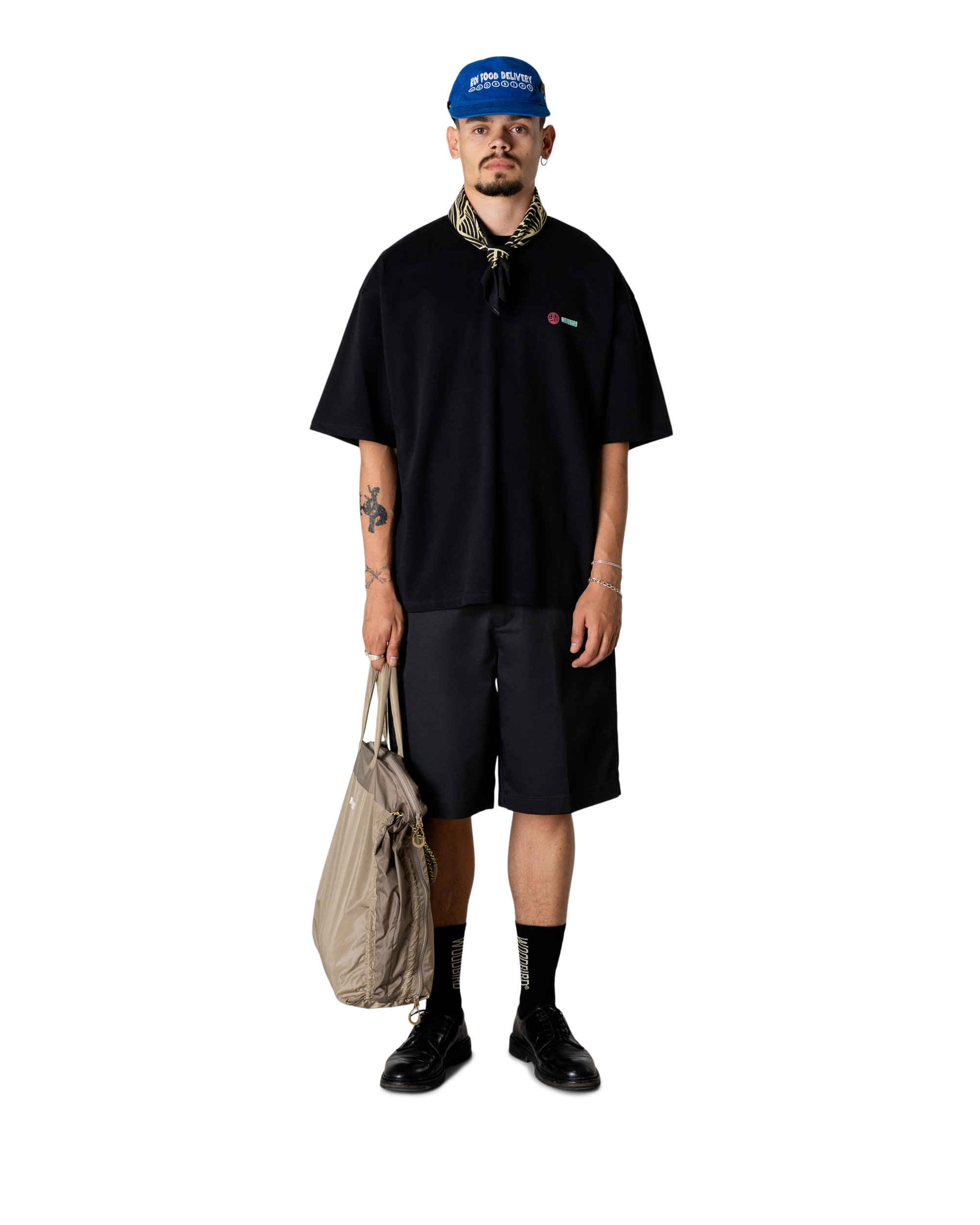 Woodbird WBBeam Seat Tee T-Shirts Black