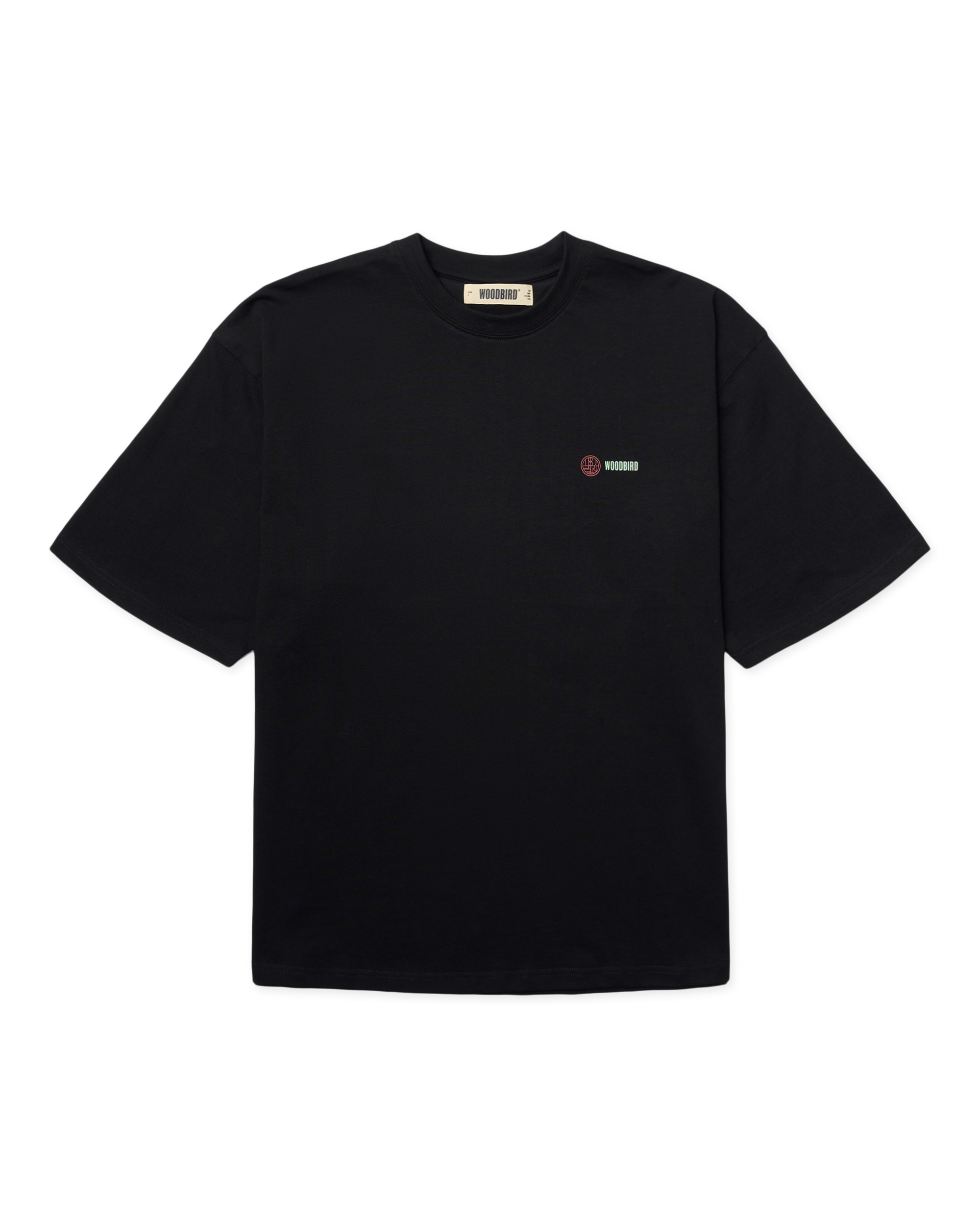 Woodbird WBBeam Seat Tee T-Shirts Black