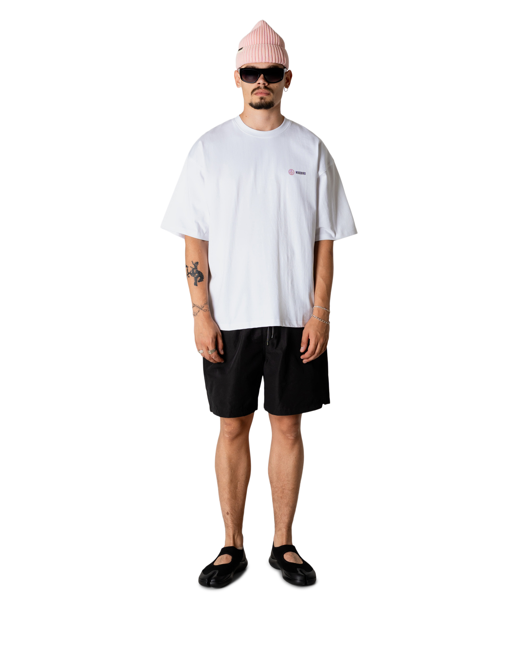 Woodbird WBBeam Seat Tee T-Shirts White