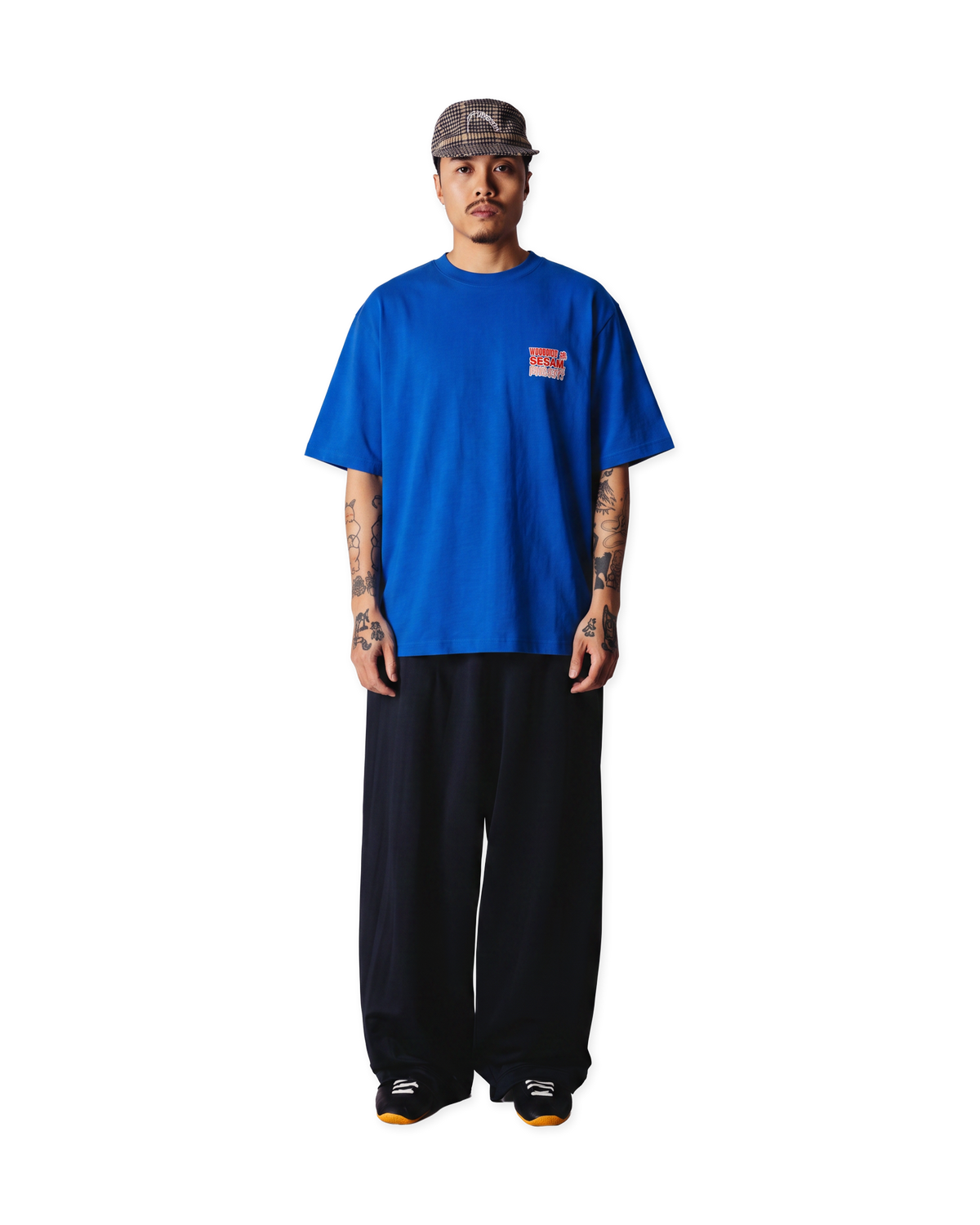Woodbird WBBeam Sesam tee T-Shirts Cobalt Blue