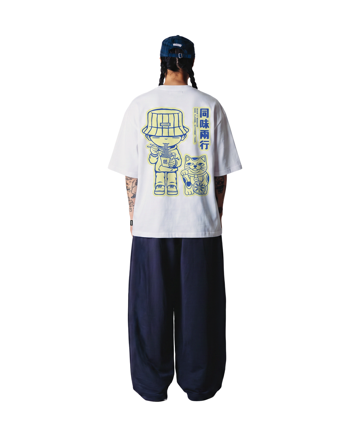 Woodbird WBBeam Sesam tee T-Shirts White