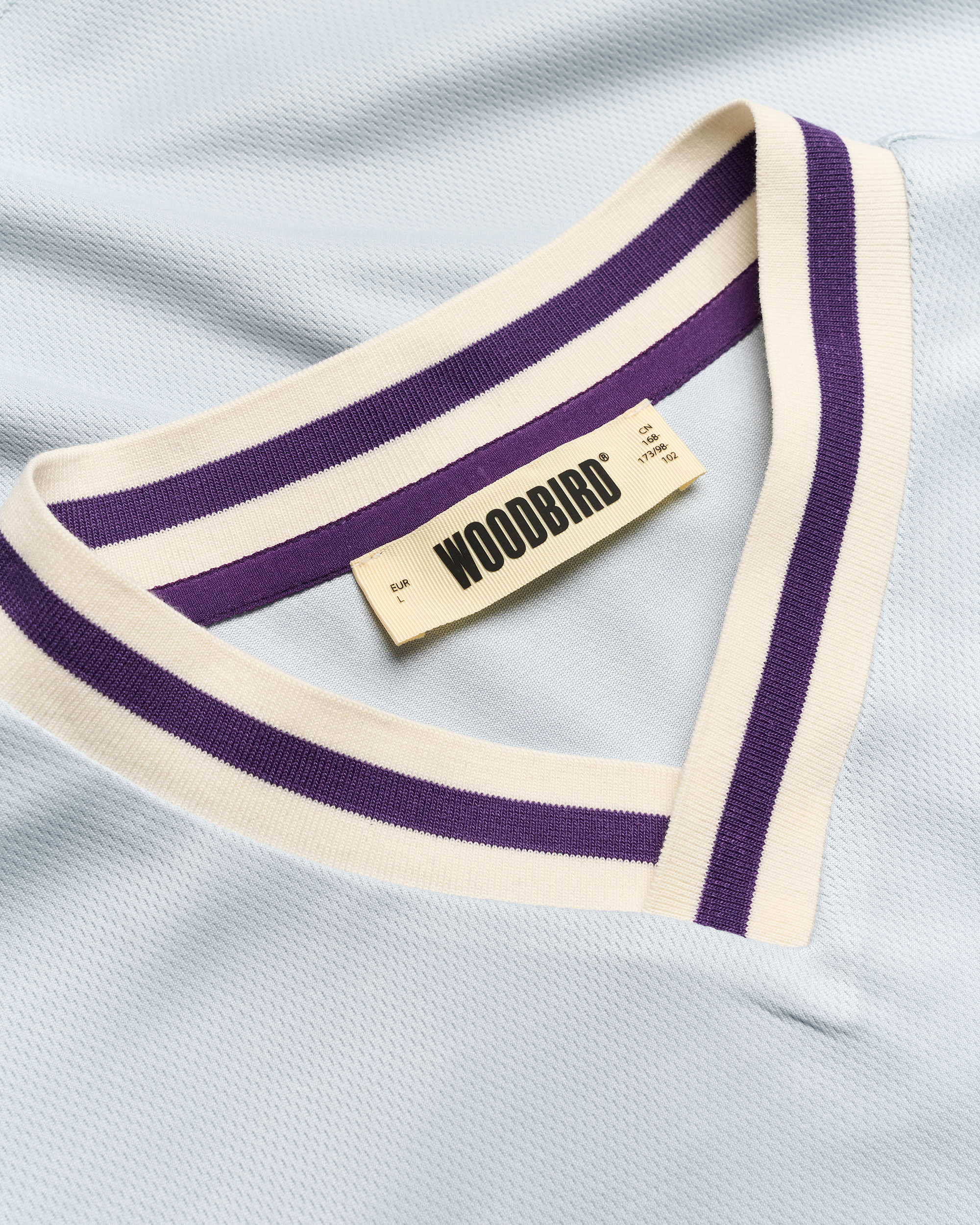 Woodbird WBBeam Sports Tee T-Shirts Dusty Blue