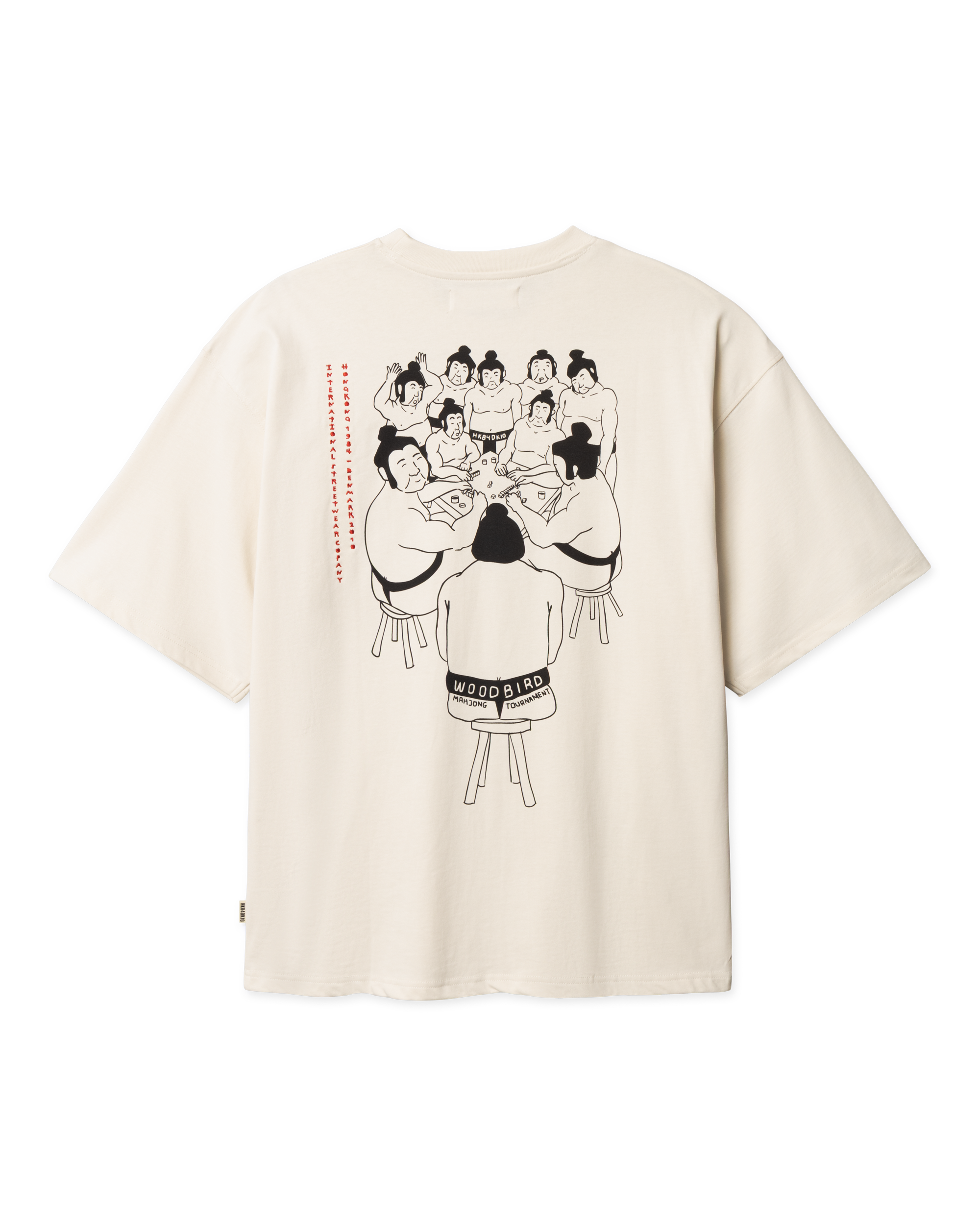 Woodbird WBBeam Suma Tee T-Shirts Off White