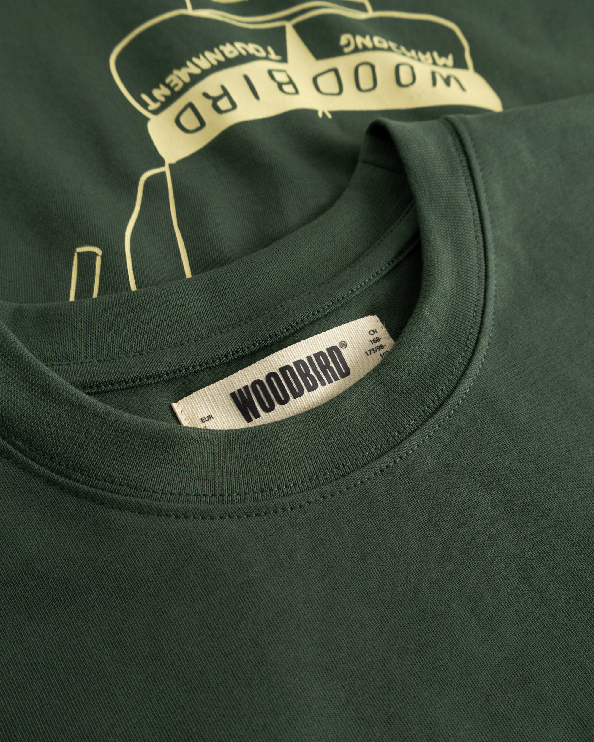 Woodbird WBBeam Suma Tee T-Shirts Pine Green