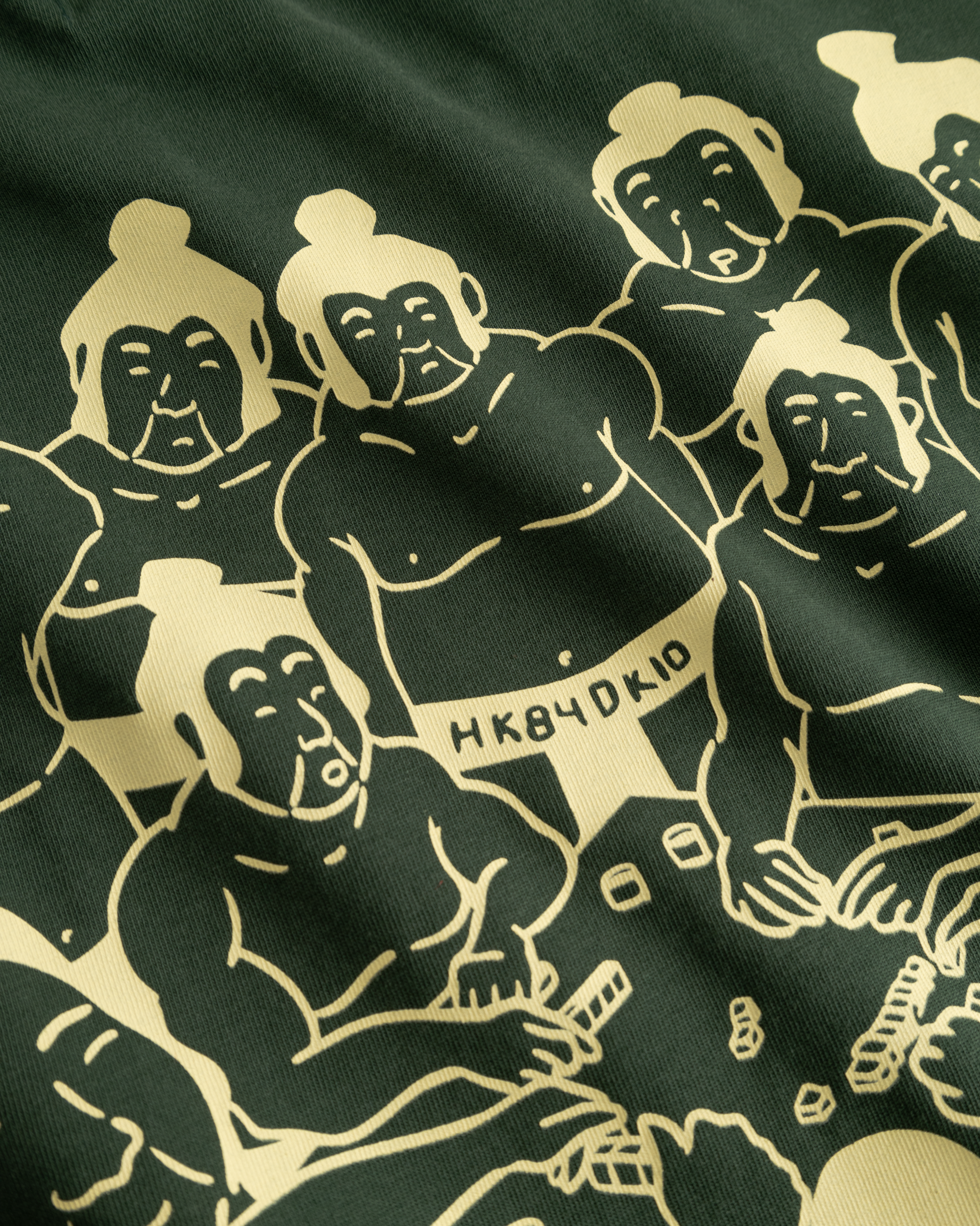 Woodbird WBBeam Suma Tee T-Shirts Pine Green