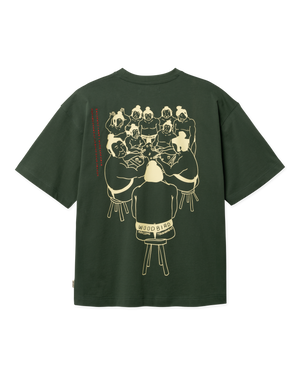 Woodbird WBBeam Suma Tee T-Shirts Pine Green