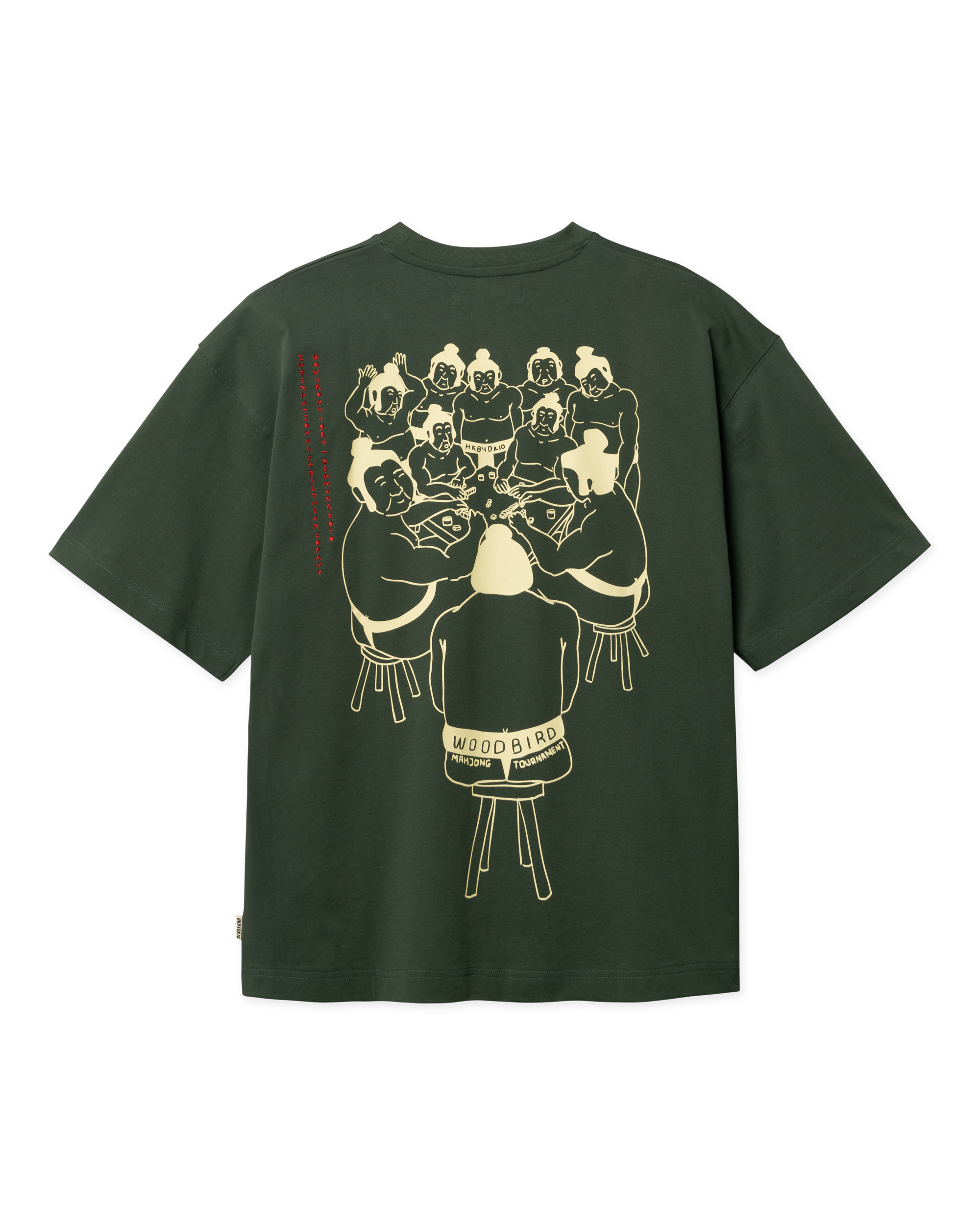 Woodbird WBBeam Suma Tee T-Shirts Pine Green