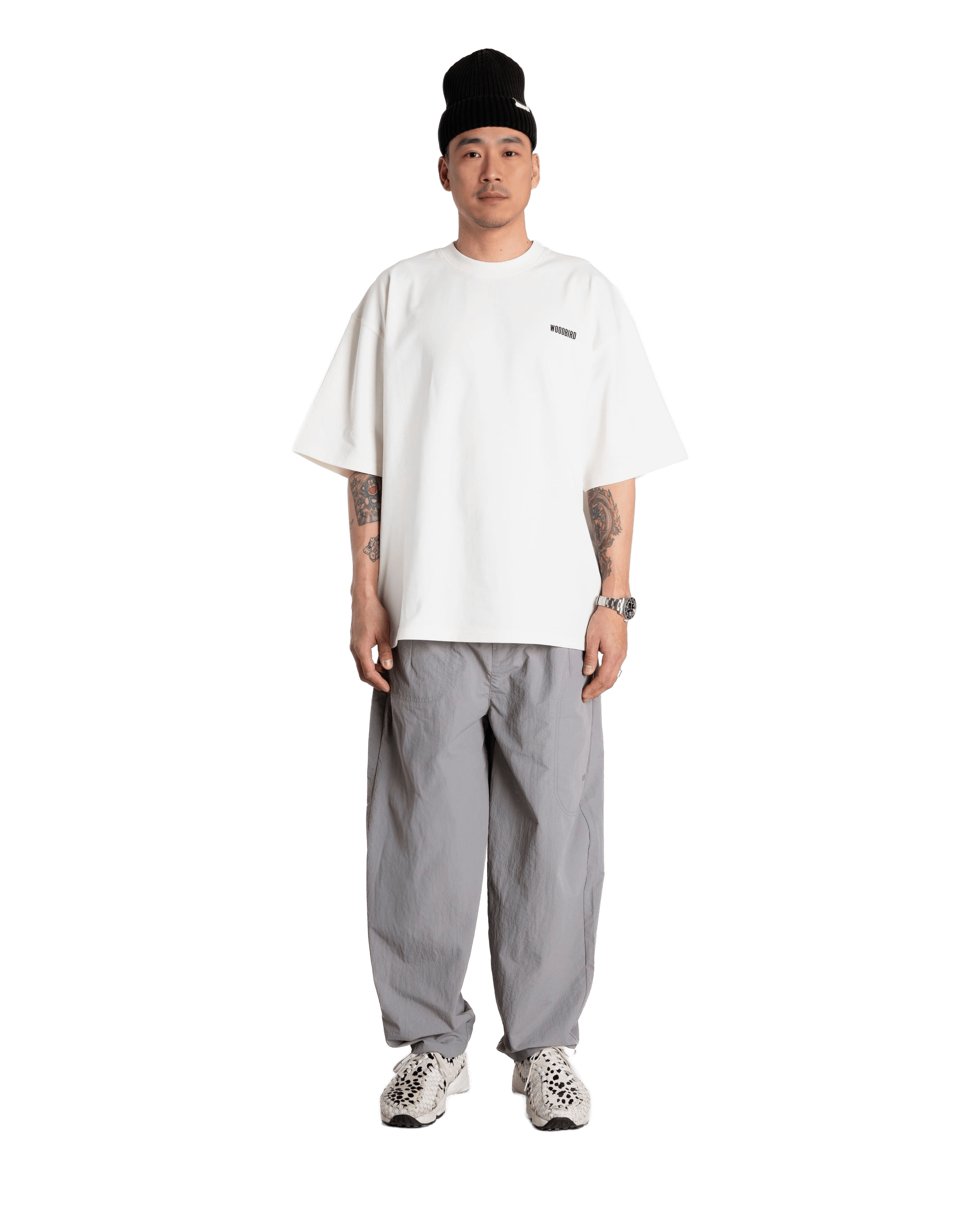 Woodbird WBBeam Sumo Tee T-Shirts Off White