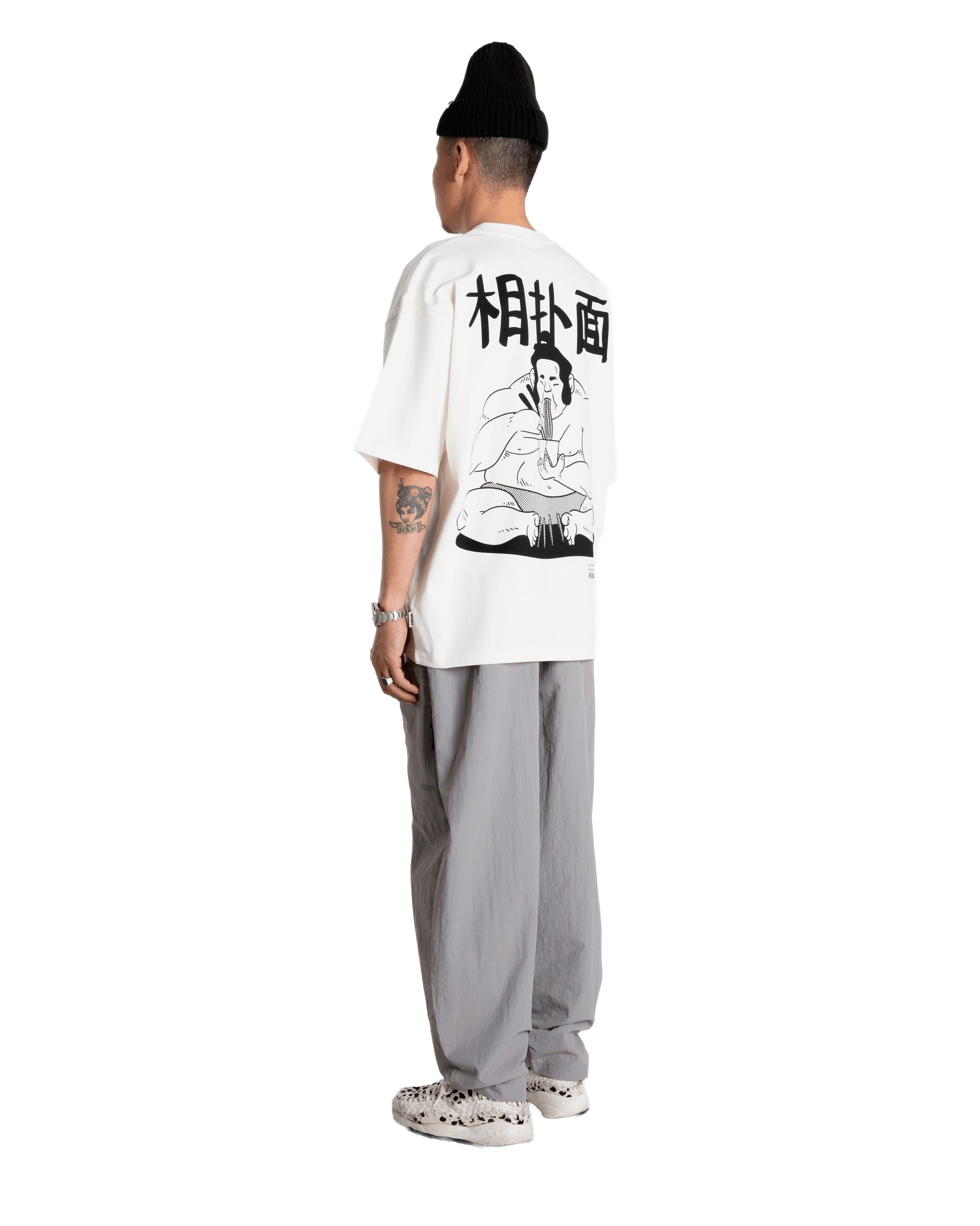 Woodbird WBBeam Sumo Tee T-Shirts Off White