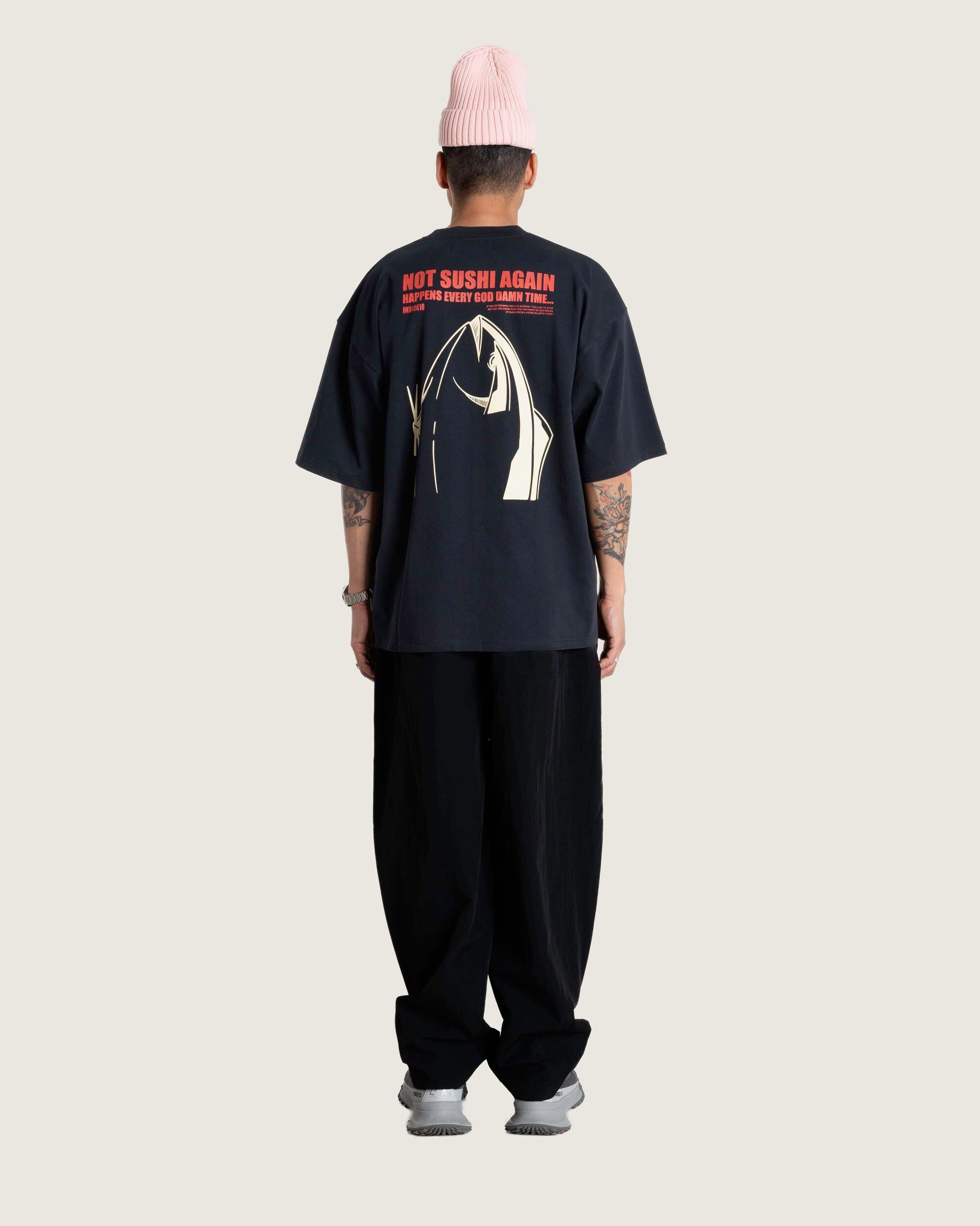 Woodbird WBBeam Sushi Tee T-Shirts Black