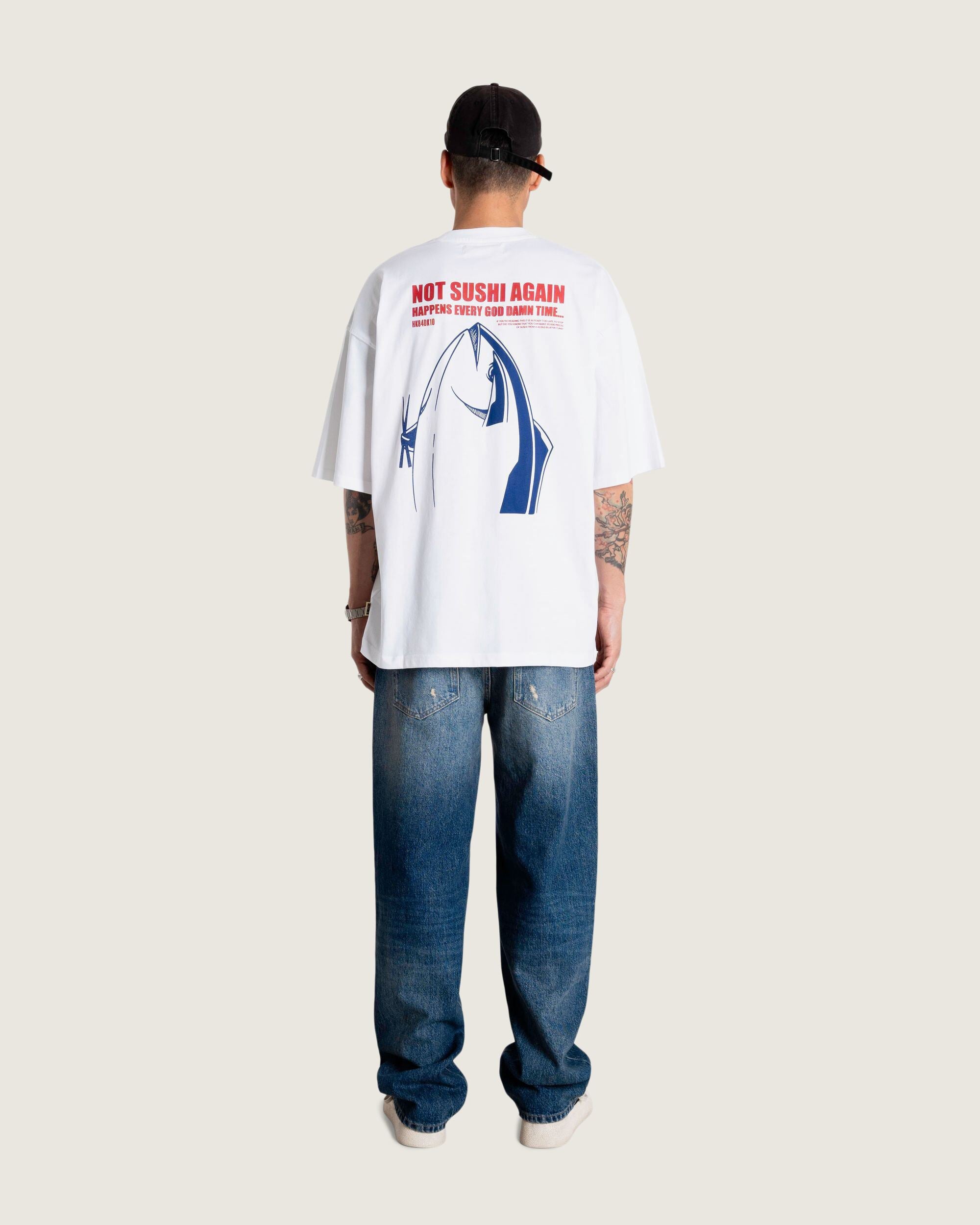 Woodbird WBBeam Sushi Tee T-Shirts White
