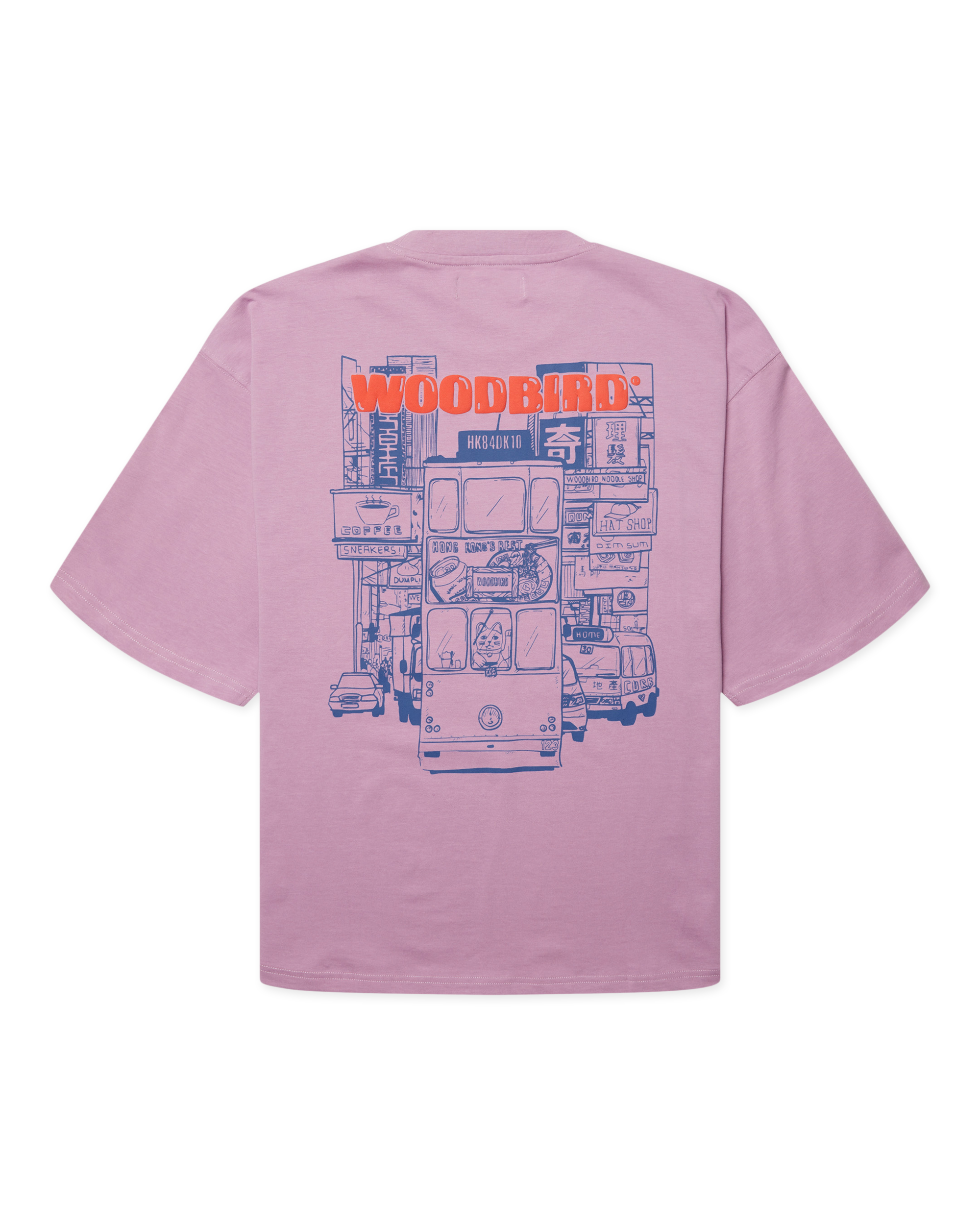 Woodbird WBBeam Tram Tee T-Shirts Dusty Violet