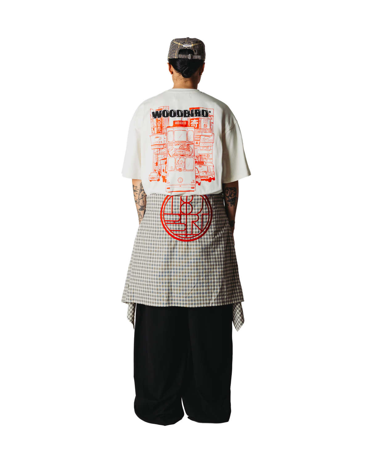 Woodbird WBBeam Tram Tee T-Shirts Off White
