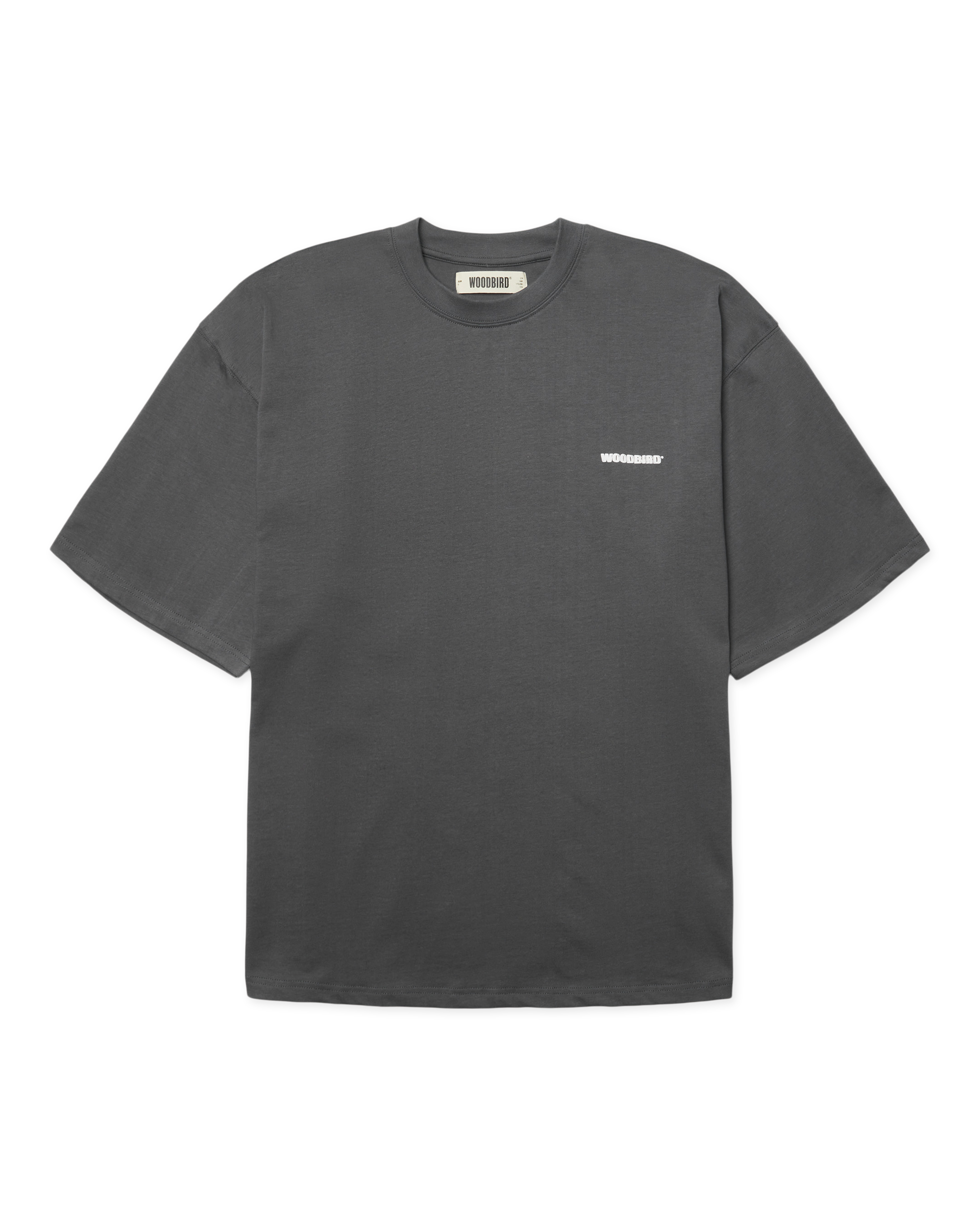 Woodbird WBBeam Tram Tee T-Shirts Slate Blue