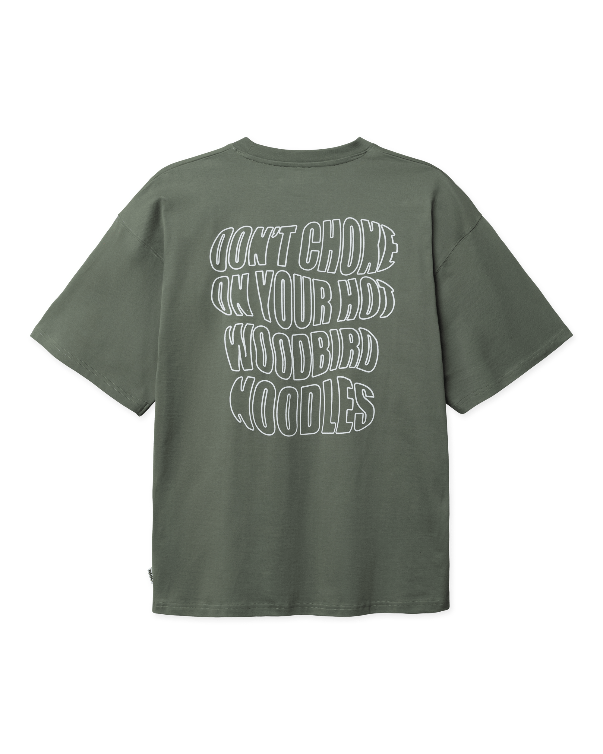 Woodbird WBBeam Wobble Tee T-Shirts Grey-Green