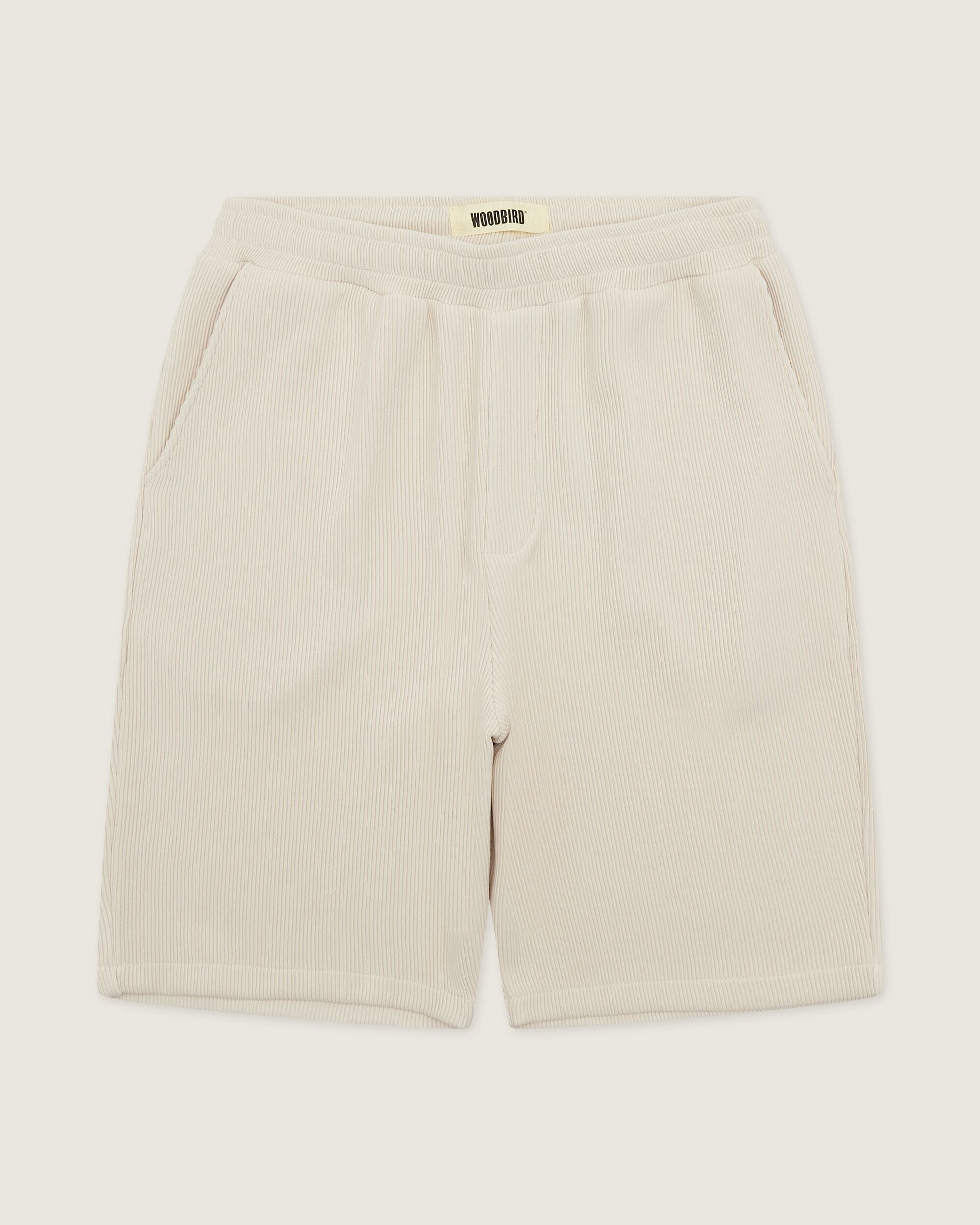 Woodbird WBBen Plisse Shorts Shorts Off White