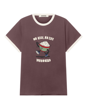 Woodbird WBBenji Life Tee T-Shirts Violet
