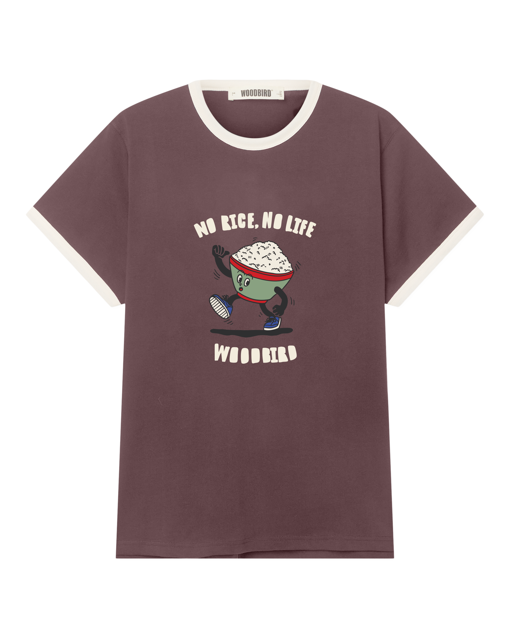 Woodbird WBBenji Life Tee T-Shirts Violet