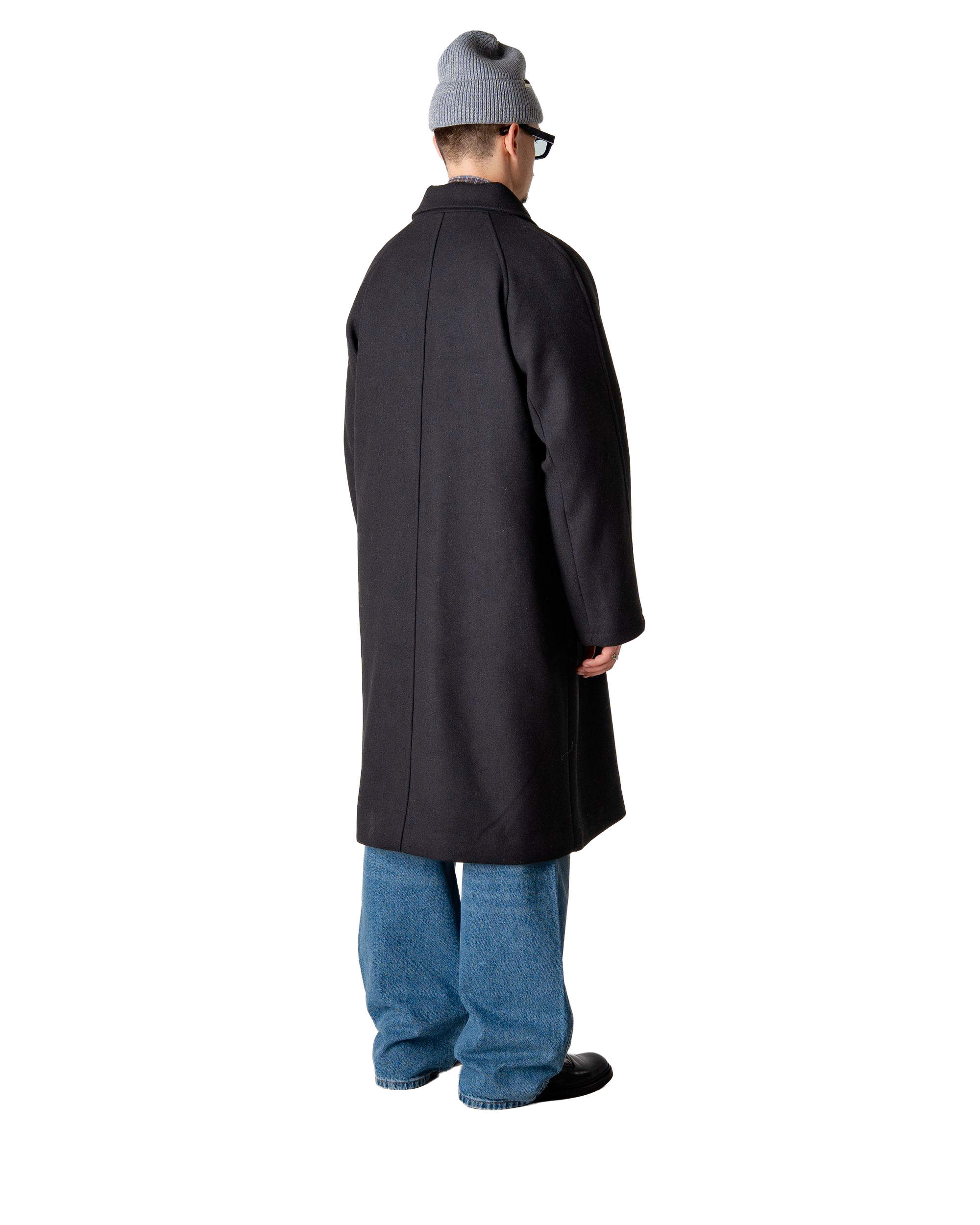Woodbird WBBergt Wool Coat Outerwear Black