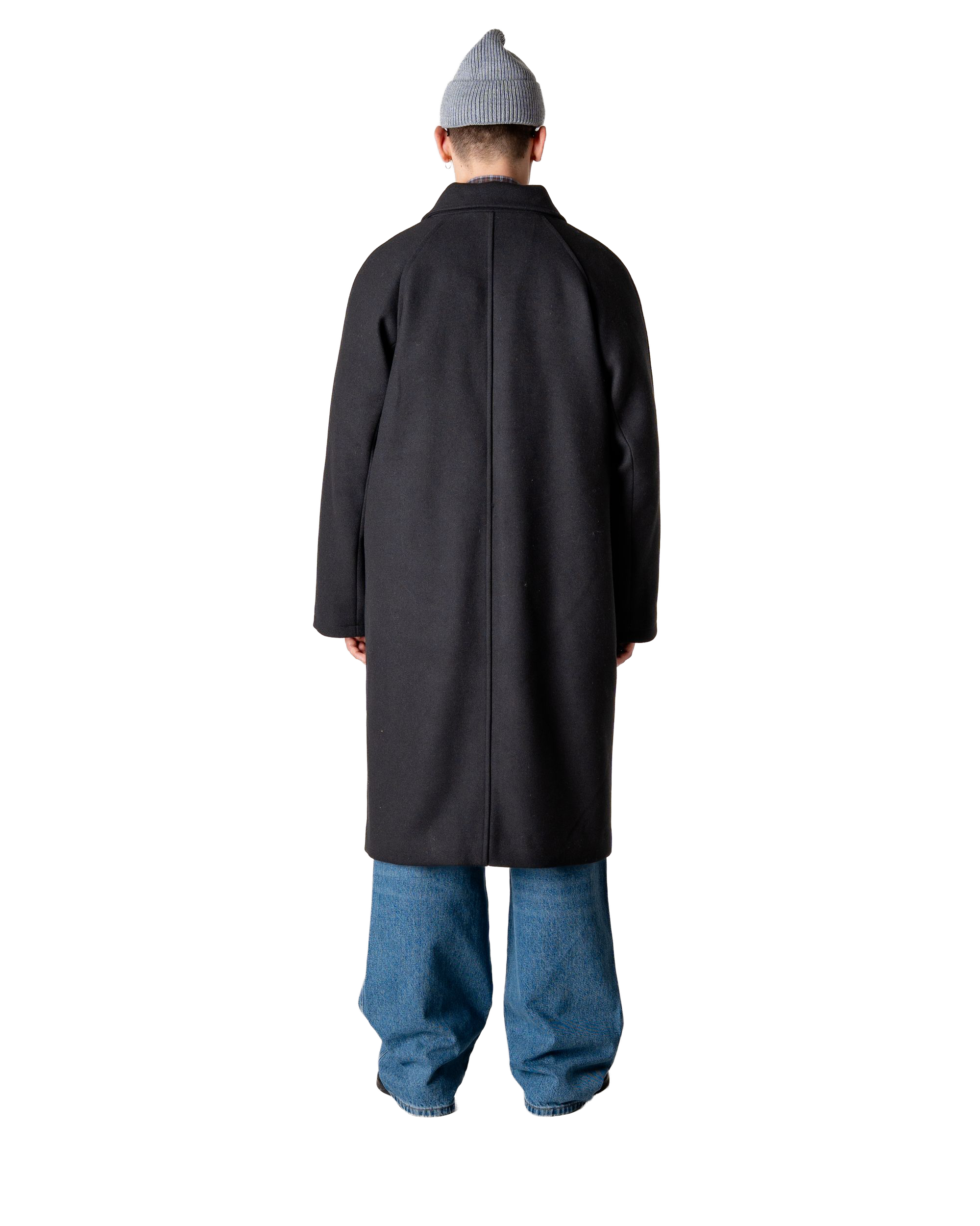 Woodbird WBBergt Wool Coat Outerwear Black