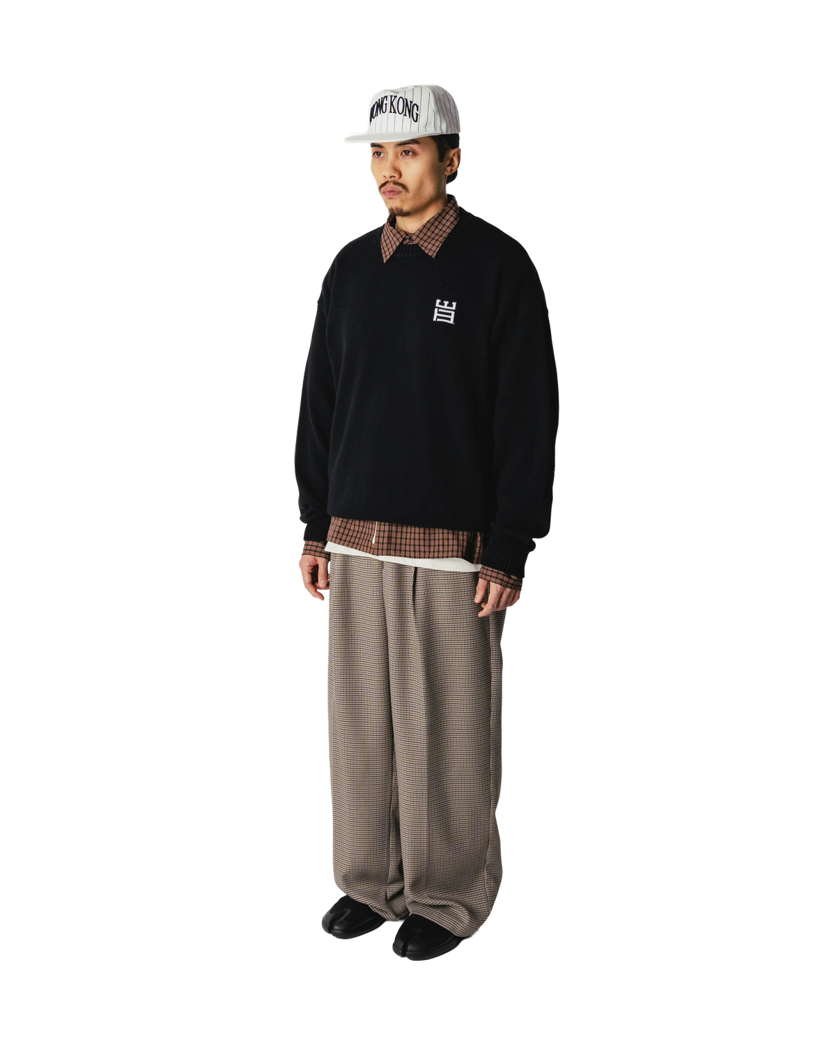 Woodbird WBBin Check Pants Pants Sand