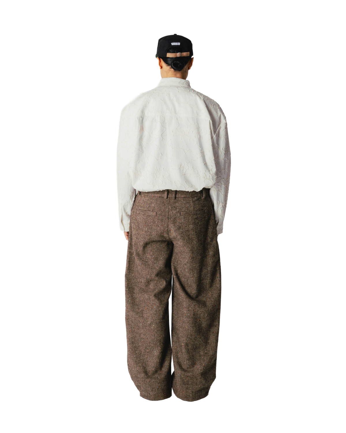 Woodbird WBBin Donegal Pants Pants Brown