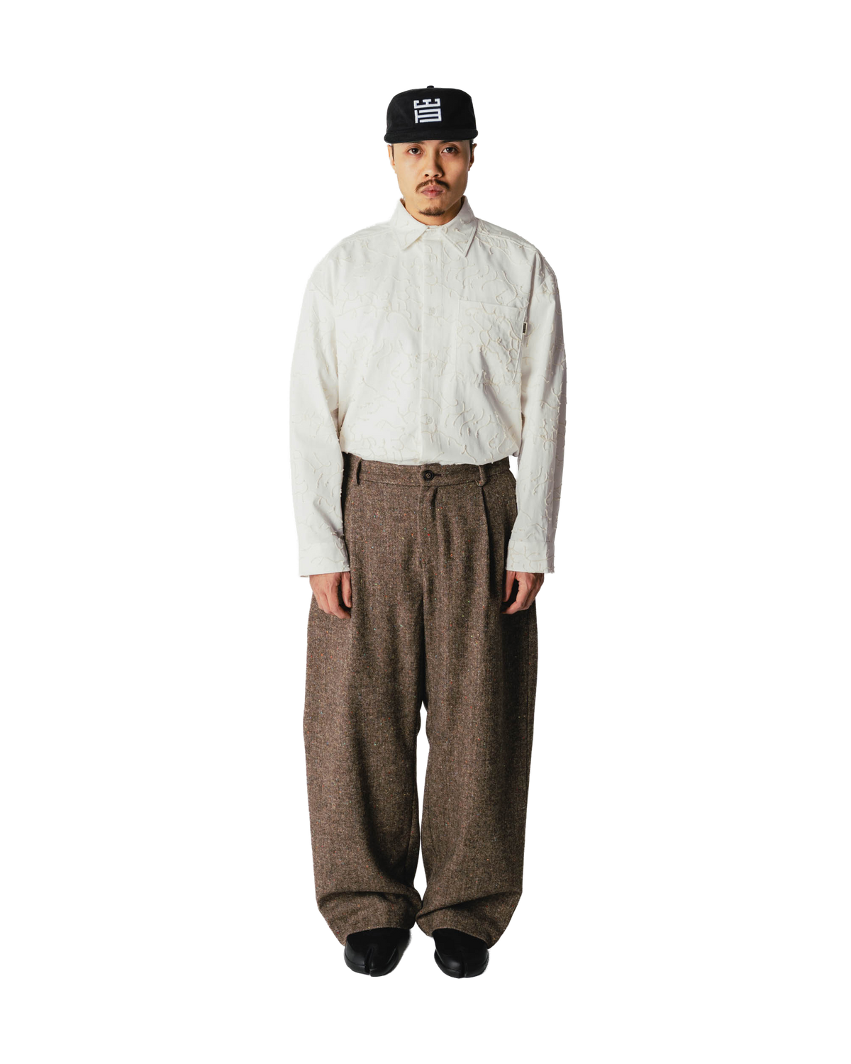 Woodbird WBBin Donegal Pants Pants Brown