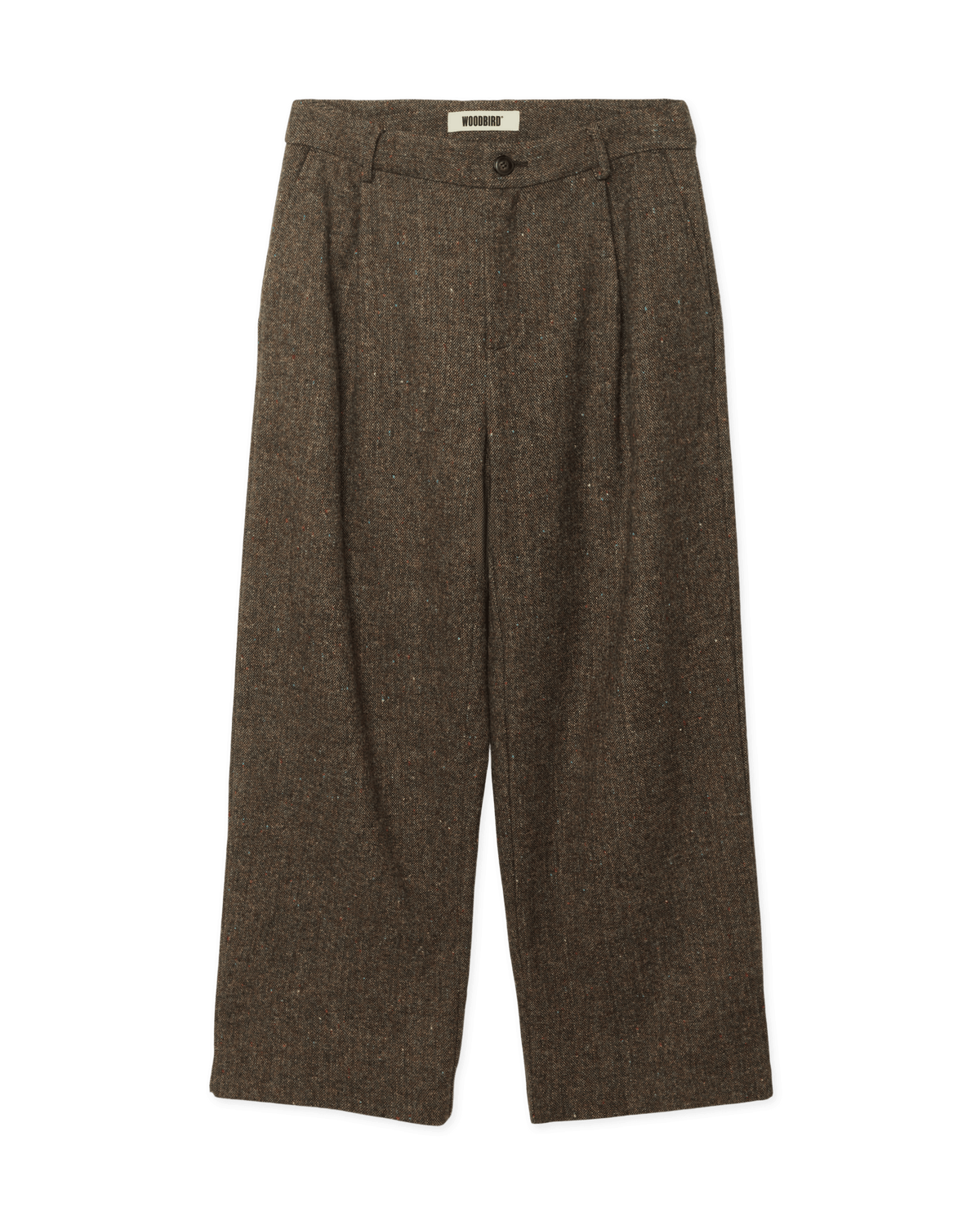Woodbird WBBin Donegal Pants Pants Brown