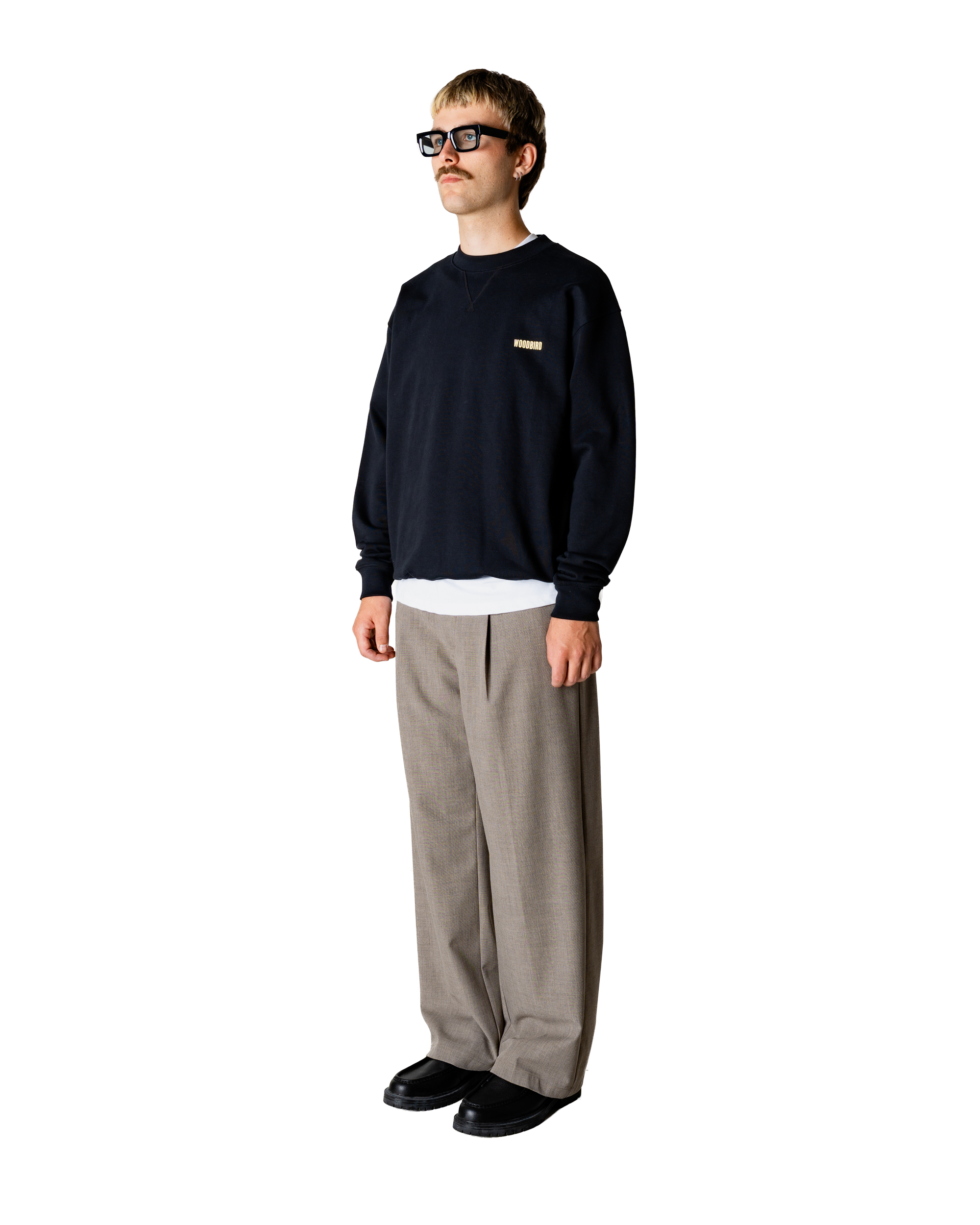 Woodbird WBBin Guan Pants Pants Sand Melange
