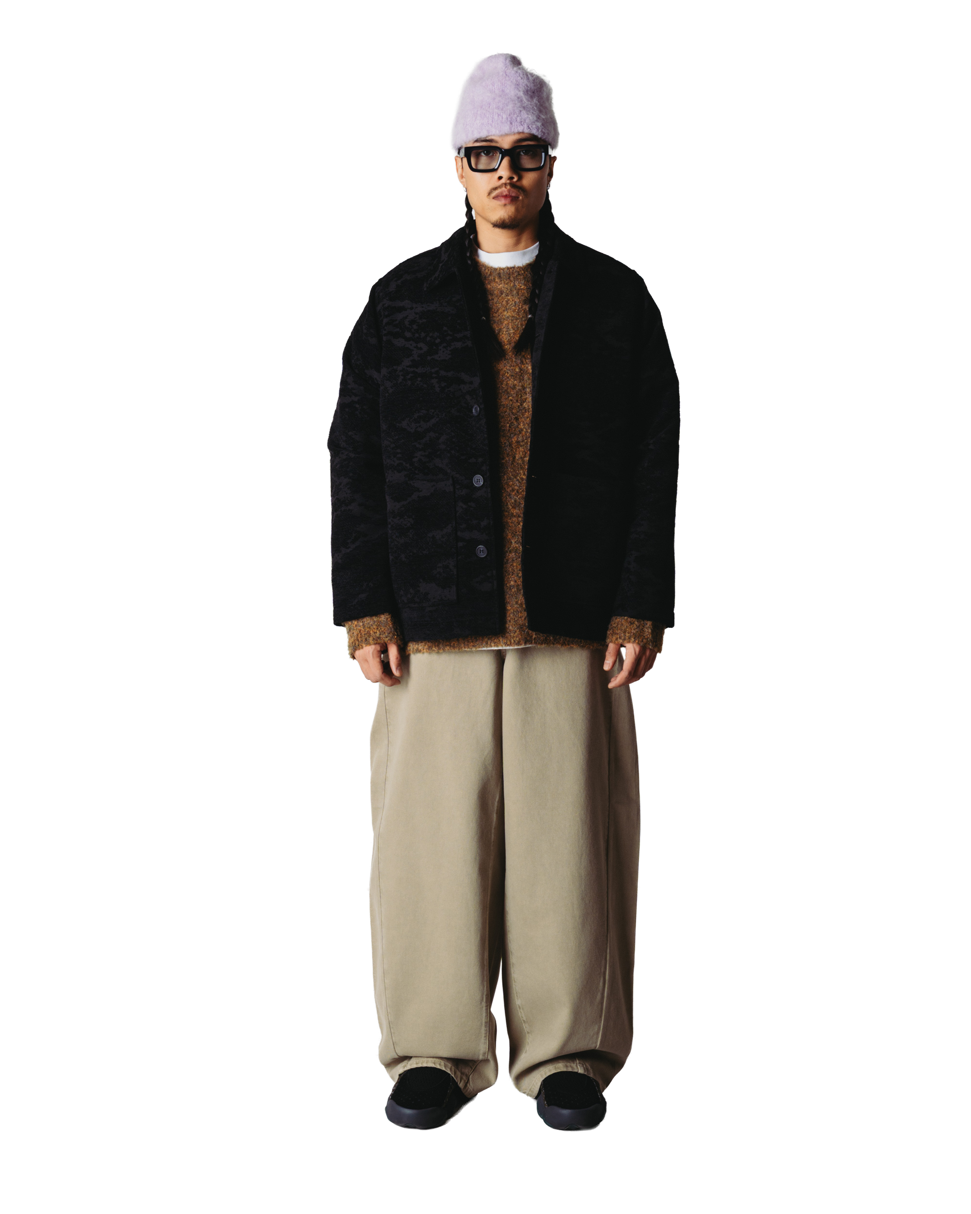 Woodbird WBBlade Chenille Jacket Jackets Black