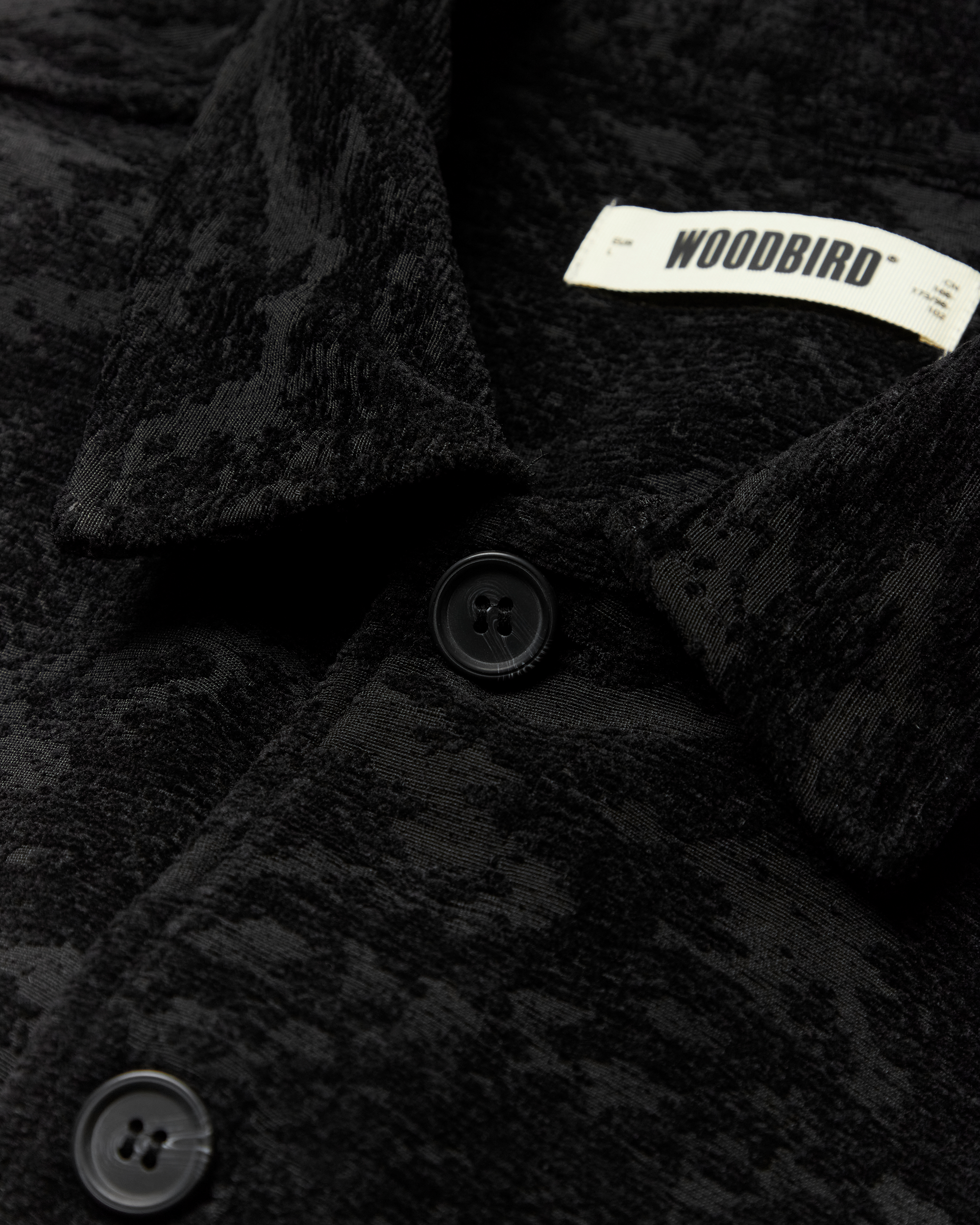 Woodbird WBBlade Chenille Jacket Jackets Black