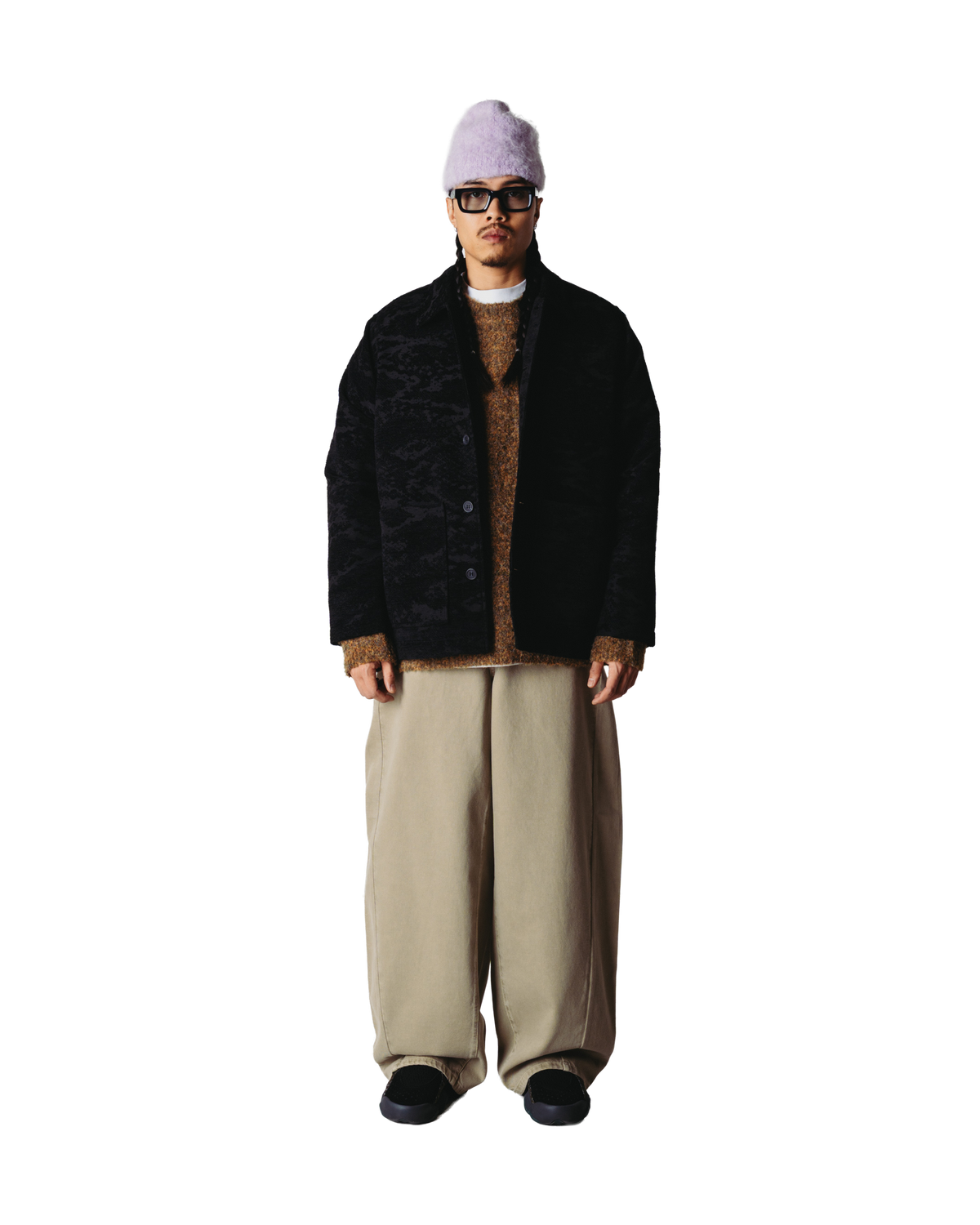 Woodbird WBBlade Chenille Jacket Jackets Black