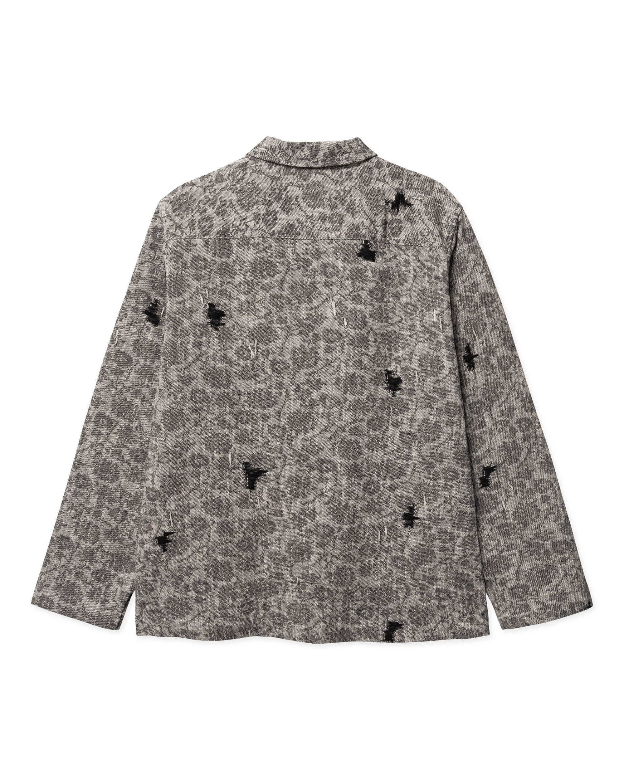 Woodbird WBBlade Rip Shirt Jackets Black-Grey