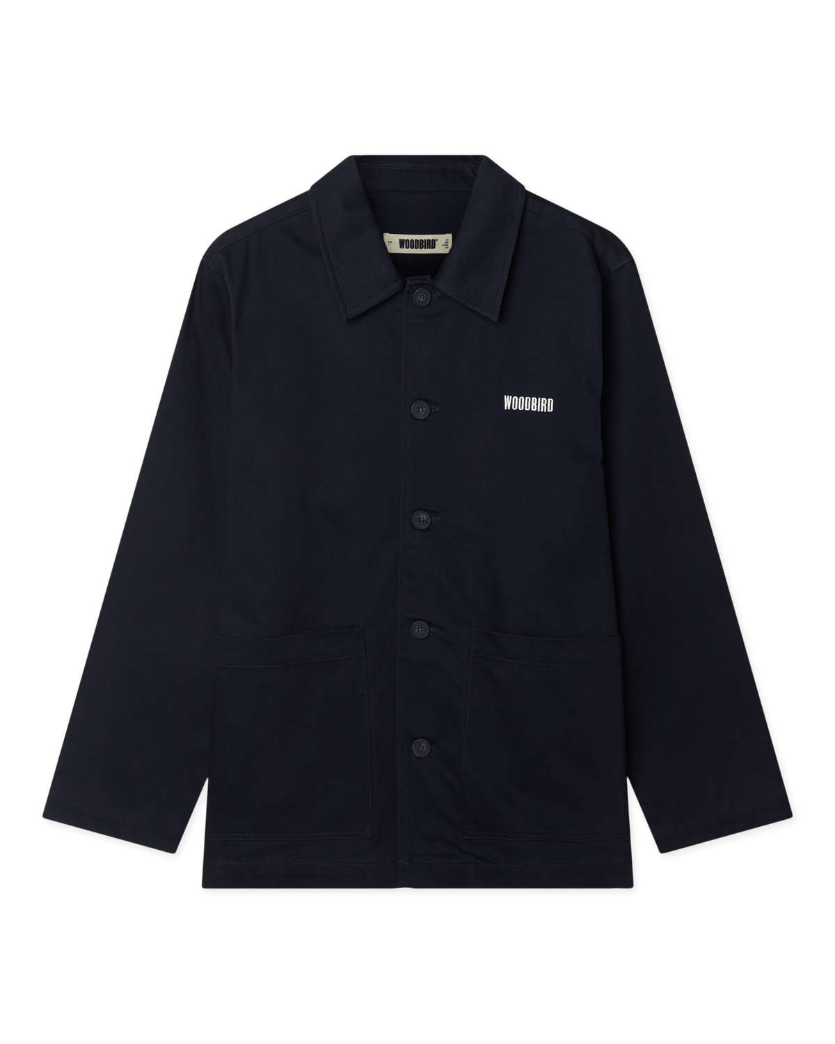 Woodbird WBBlade Twill Jacket Jackets Dark Navy