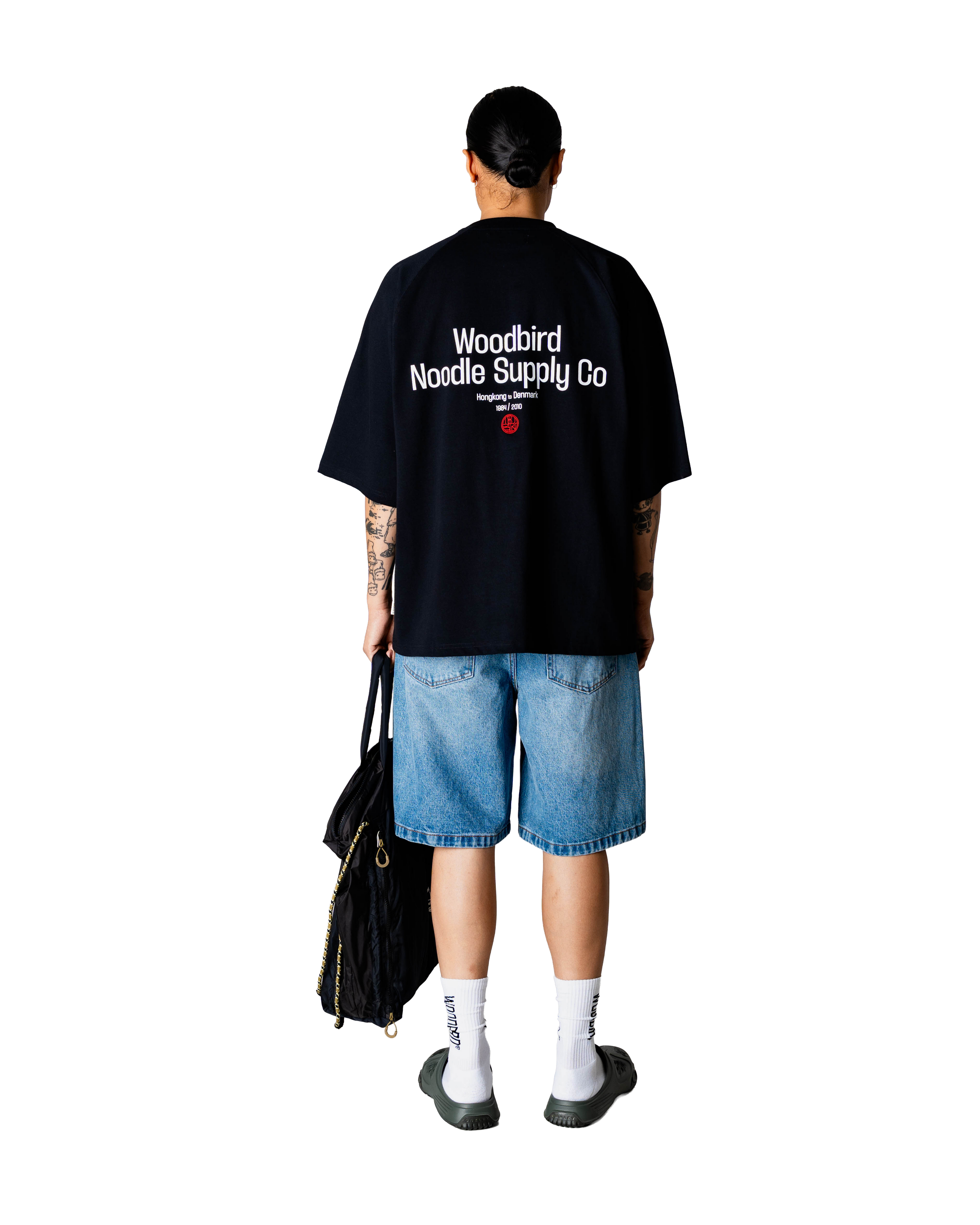 Woodbird WBBlake Supply Tee T-Shirts Black