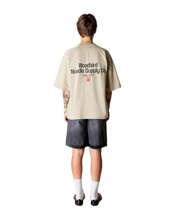 Woodbird WBBlake Supply Tee T-Shirts Stone
