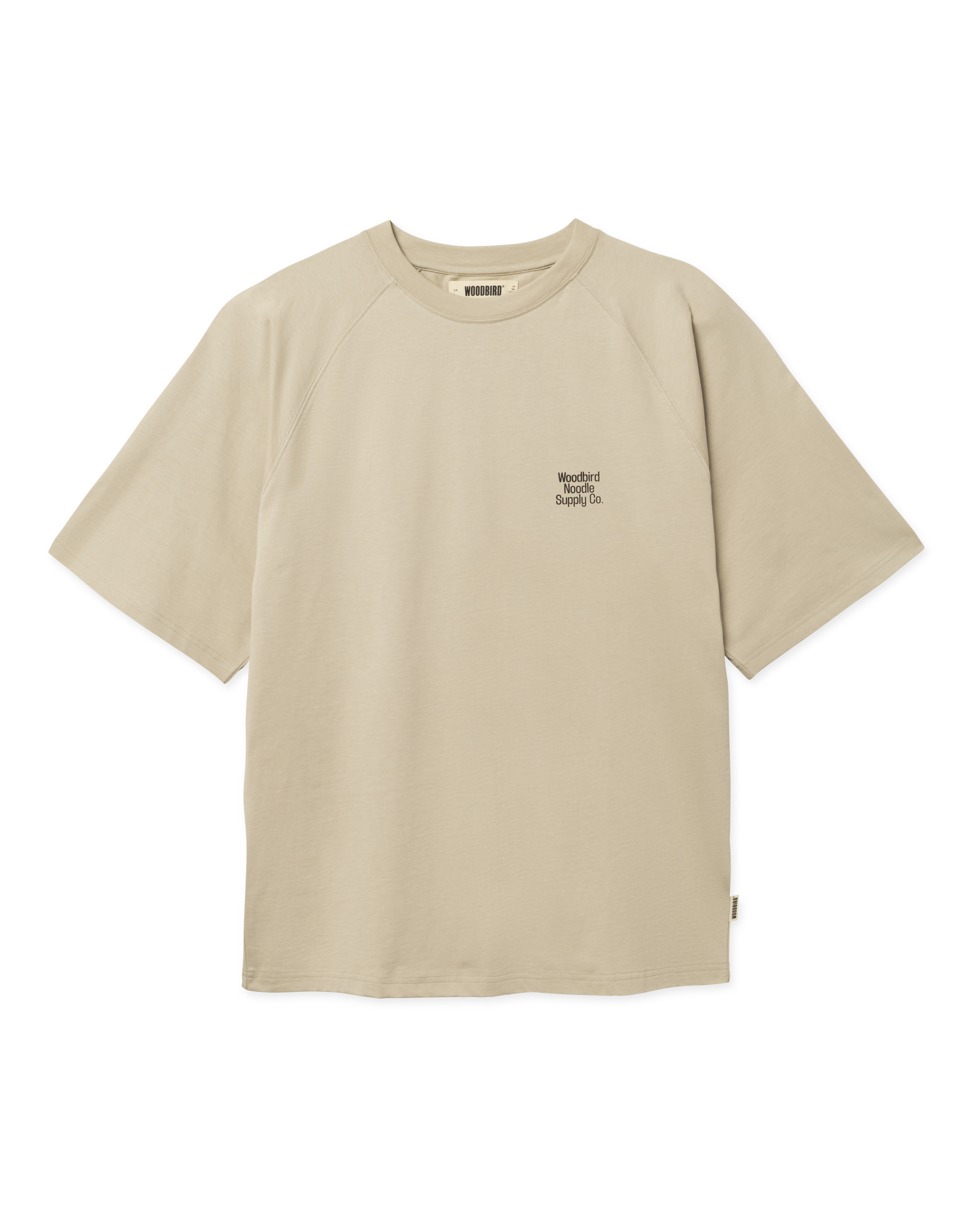 Woodbird WBBlake Supply Tee T-Shirts Stone