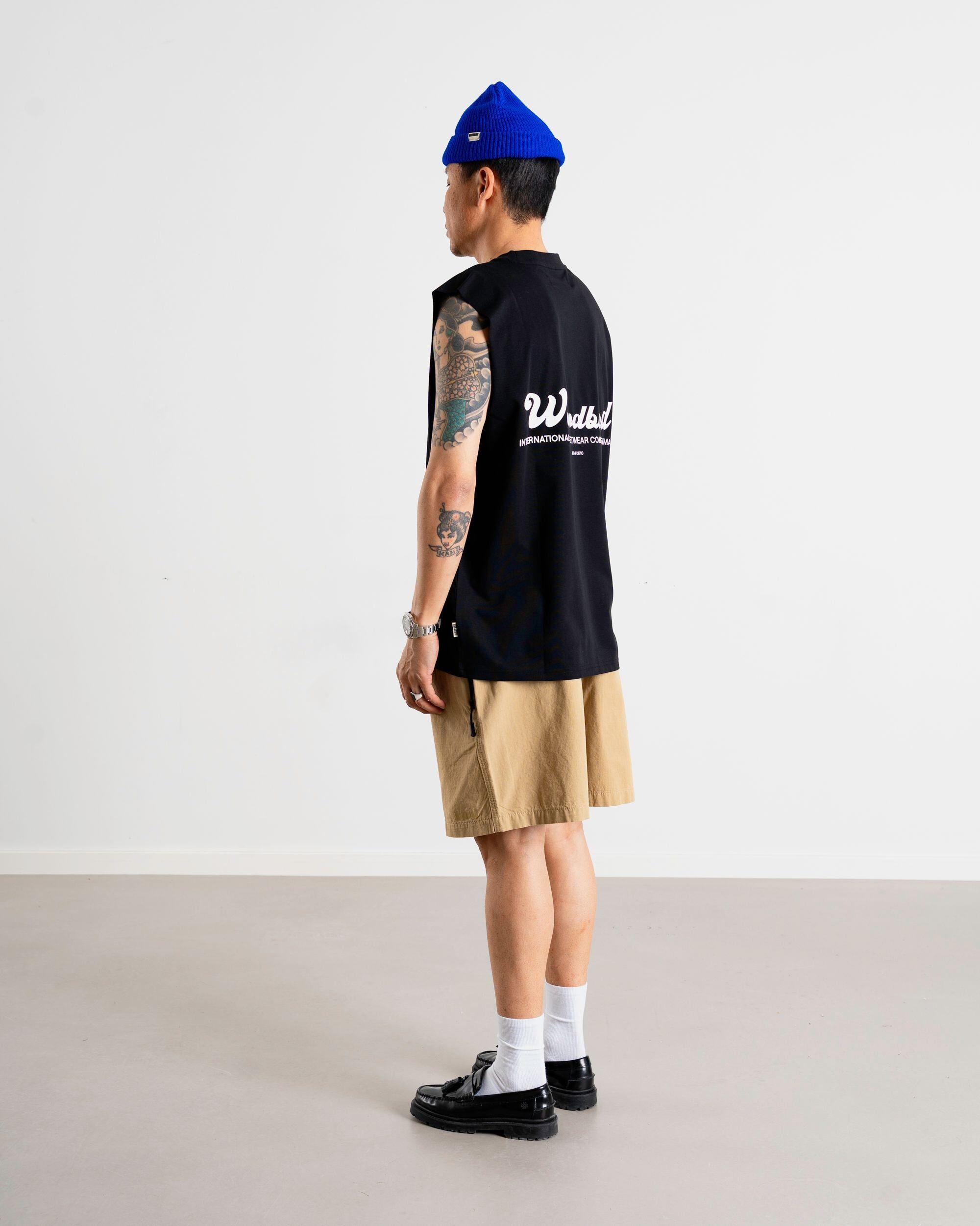 Woodbird WBBode Muscle Tee T-Shirts Black