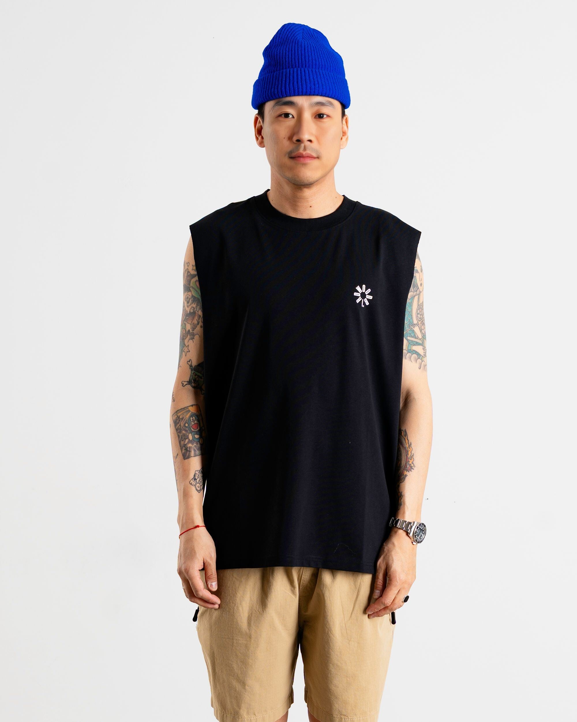 Woodbird WBBode Muscle Tee T-Shirts Black