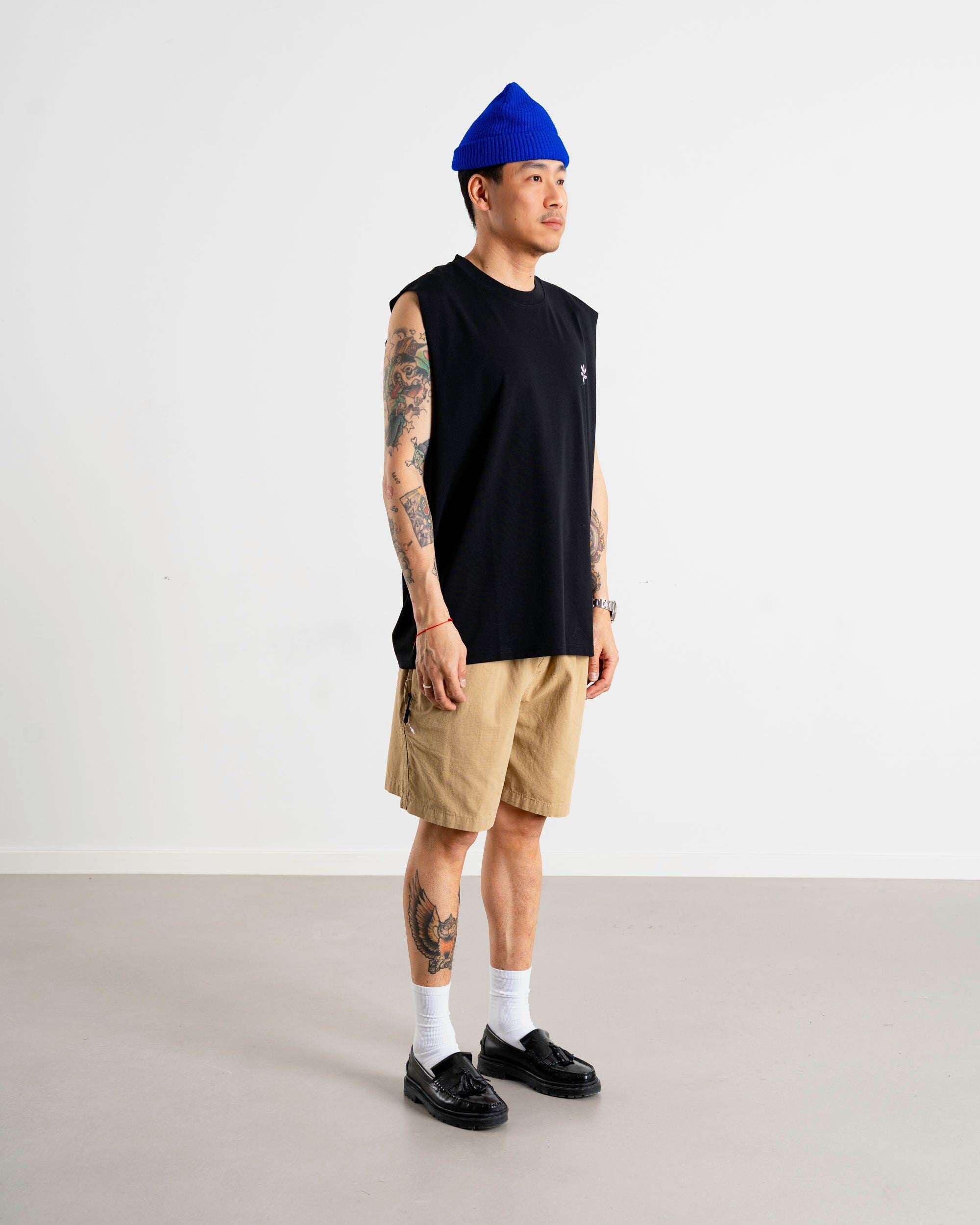 Woodbird WBBode Muscle Tee T-Shirts Black
