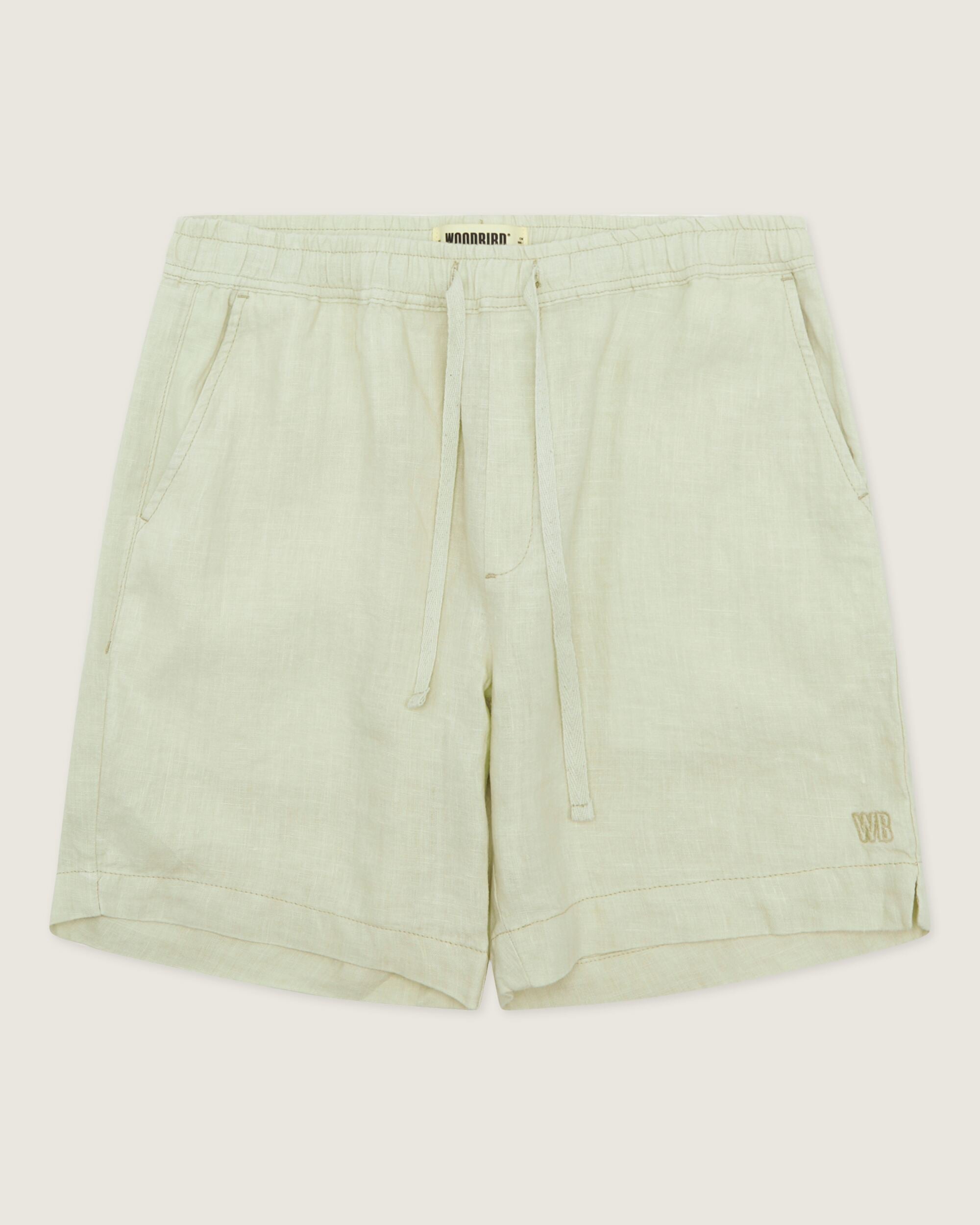 Woodbird WBBommy Linen Shorts Shorts Mint Green