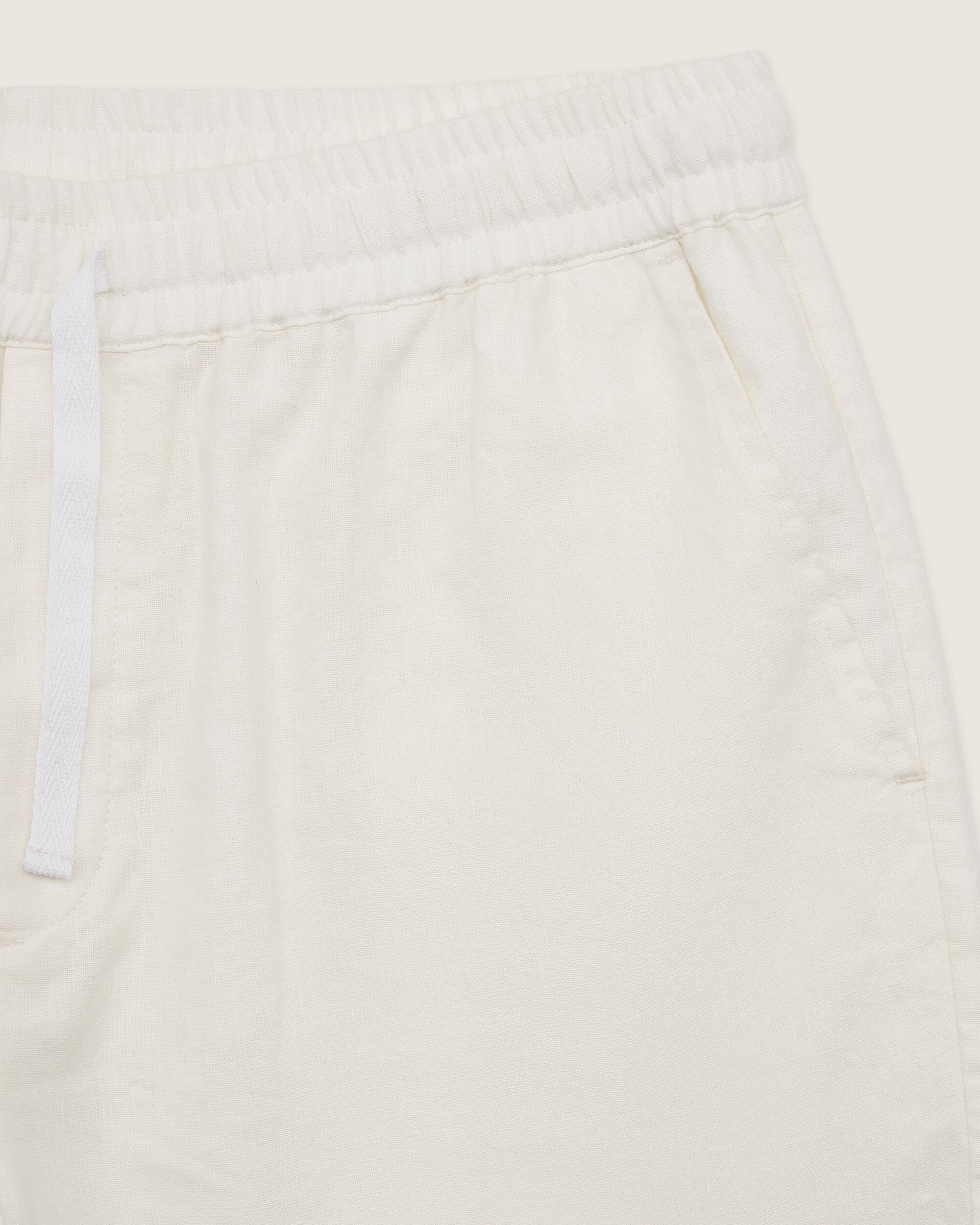 Woodbird WBBommy Linen Shorts Shorts Off White