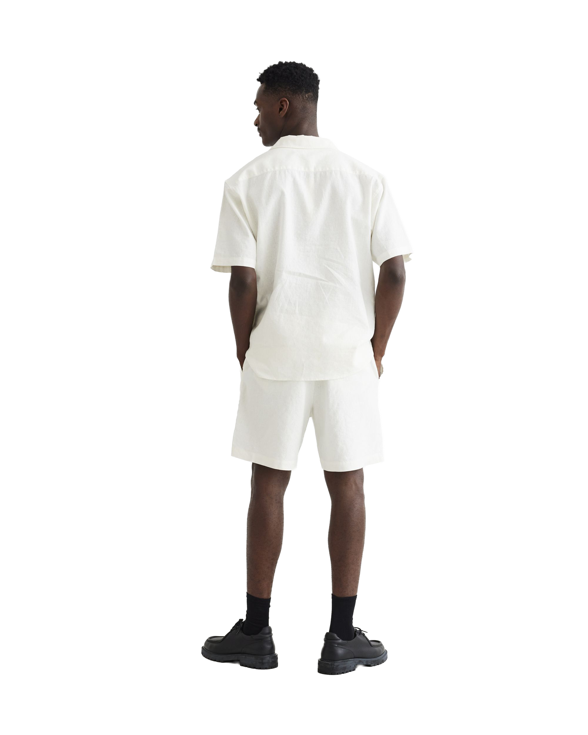 Woodbird WBBommy Linen Shorts Shorts Off White