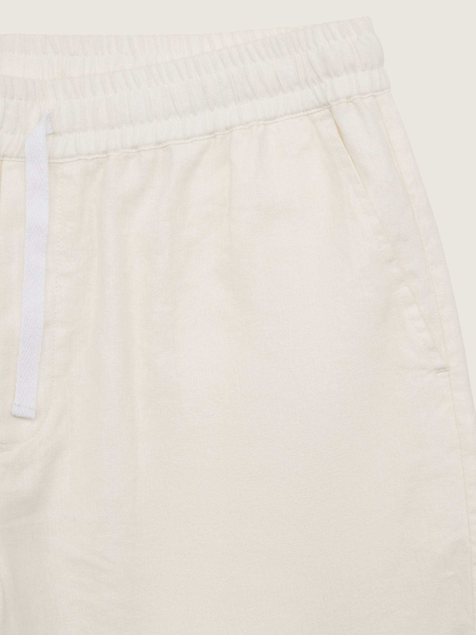 Woodbird WBBommy Linen Shorts Shorts Off White